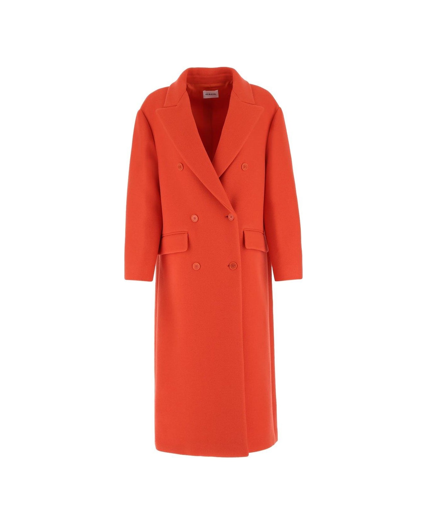 Parosh Double-breasted Midi Coat - 048