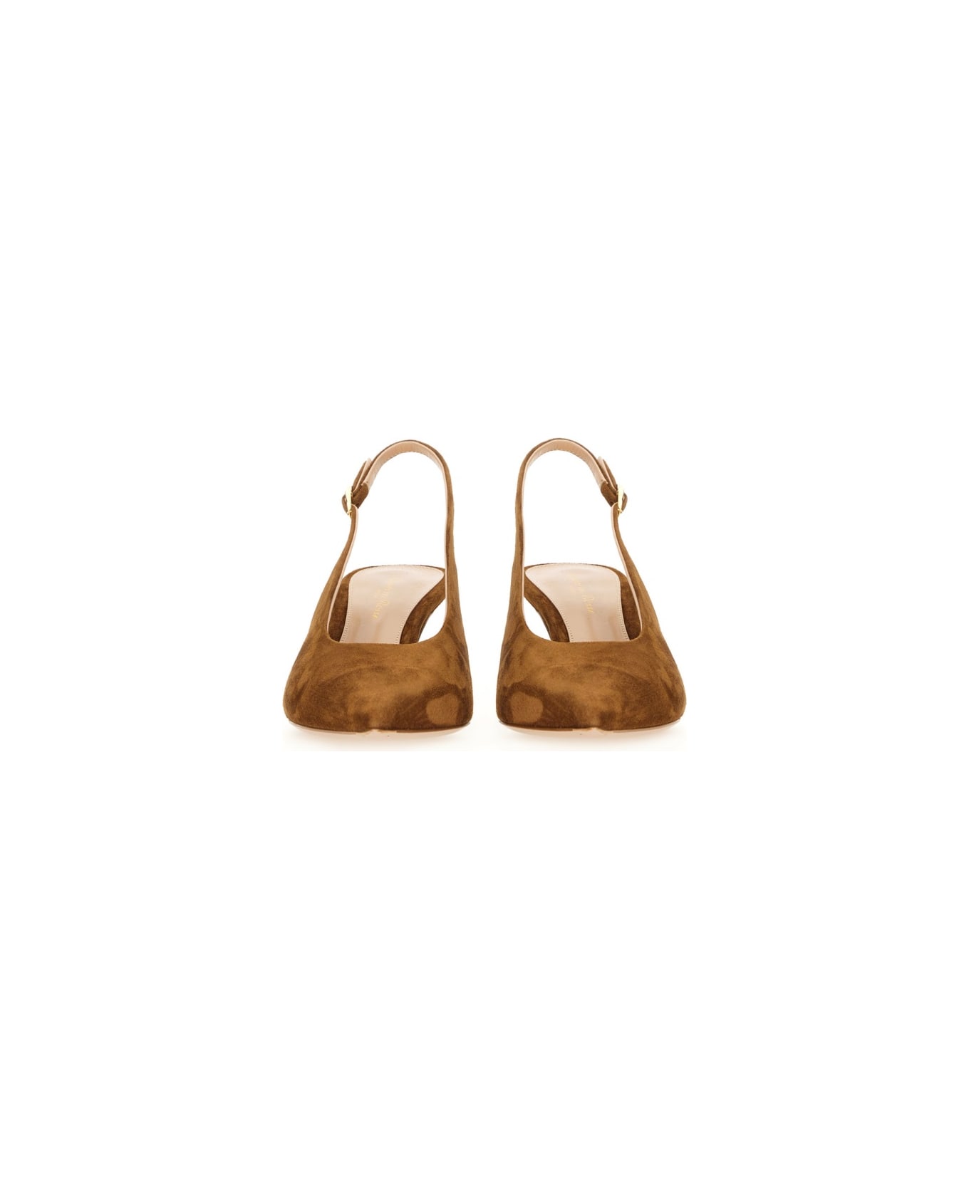 Gianvito Rossi Slingback "robbie" - BROWN