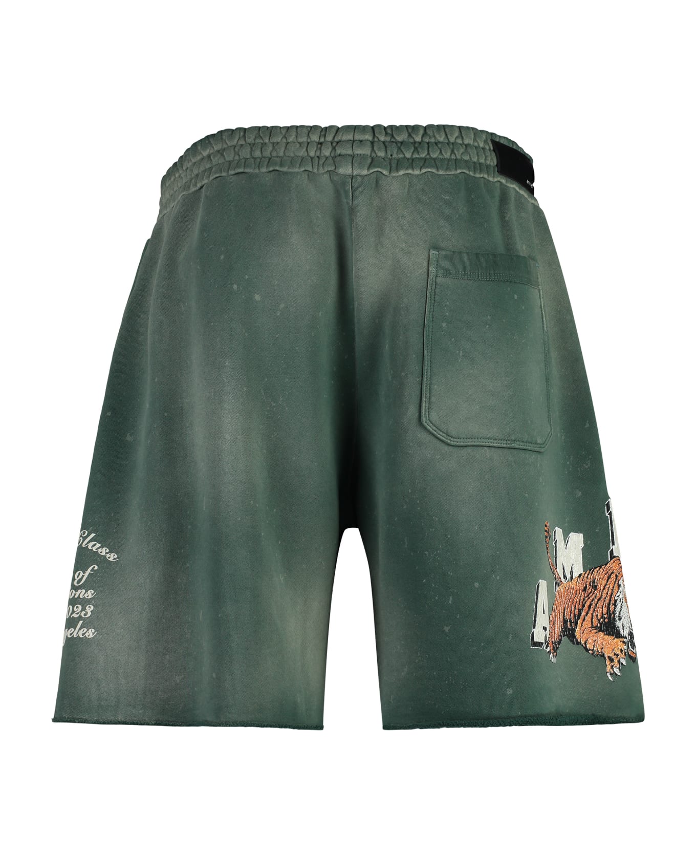 AMIRI Cotton Bermuda Shorts - green