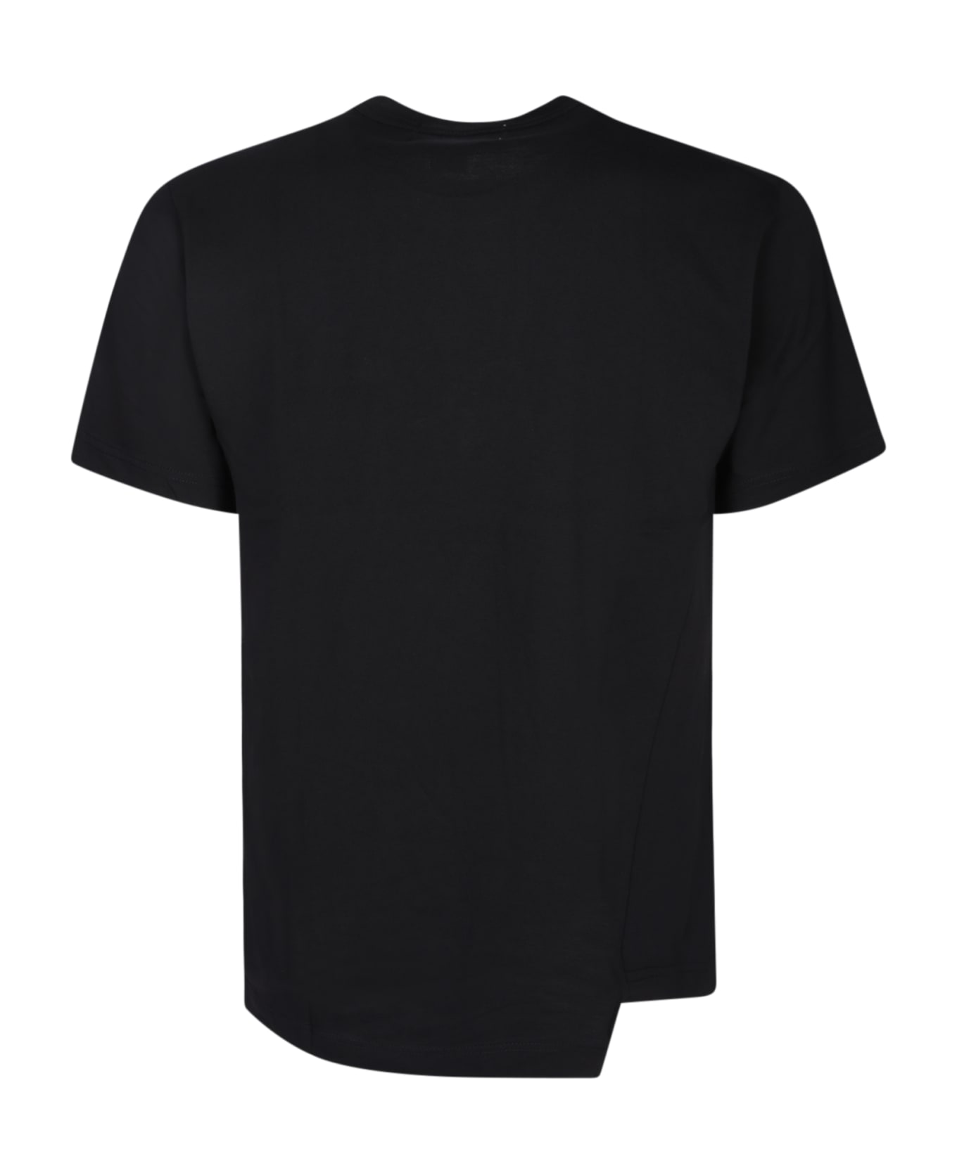 Comme des Garçons Shirt Asymmetric Black T-shirt - Black シャツ