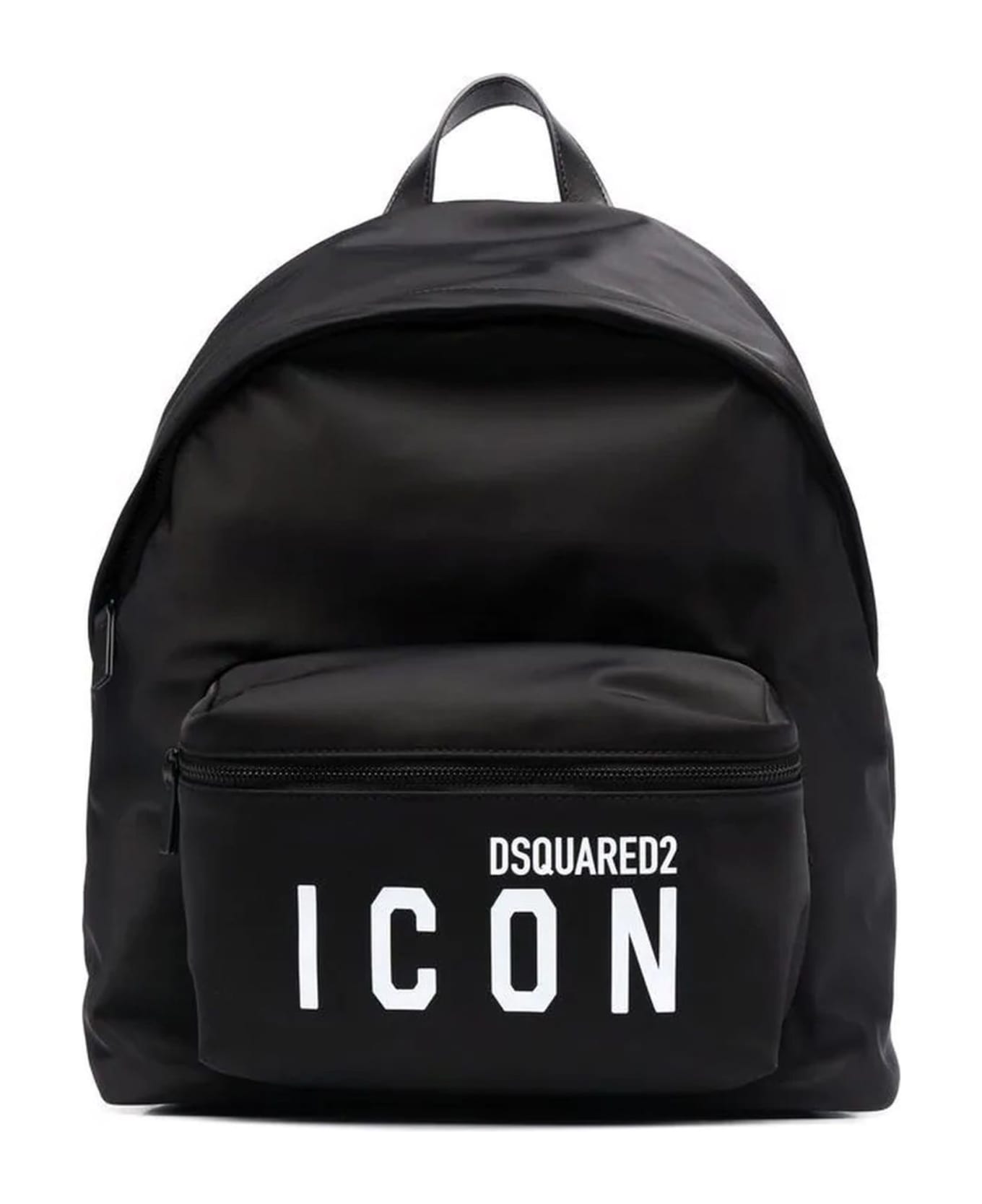 Dsquared2 Black Backpack - Nero