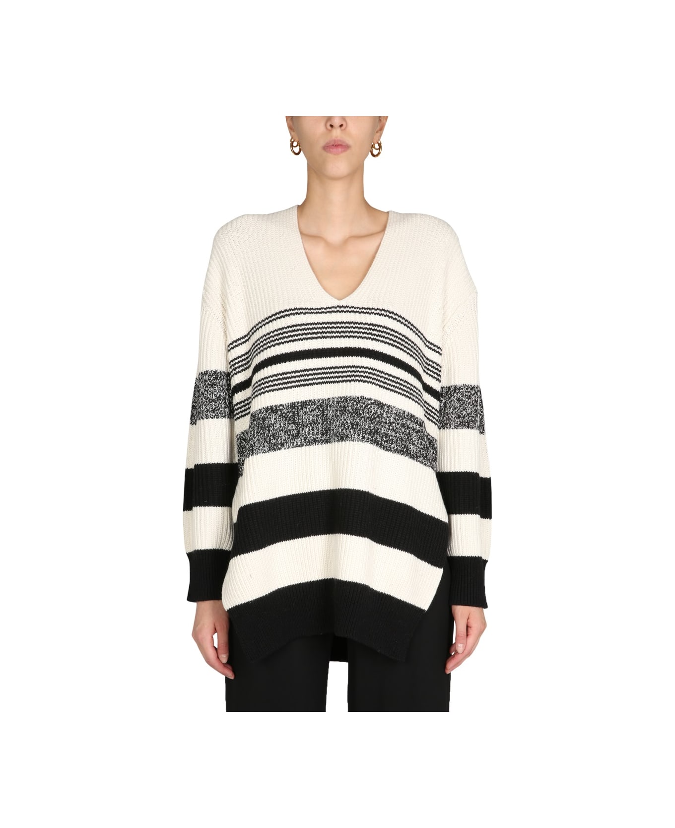 Proenza Schouler White Label V-neck Sweater - WHITE
