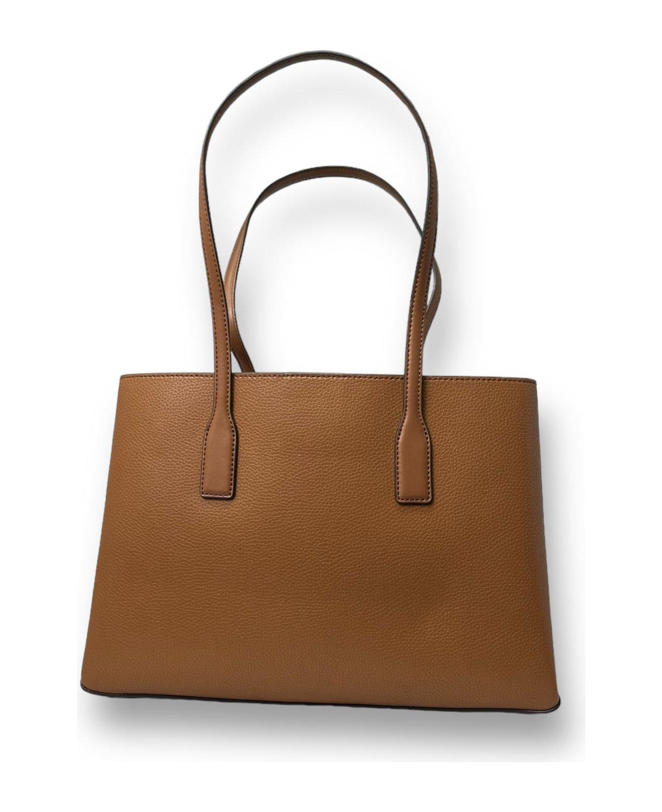 Michael Kors Collection Ruthie Medium Top Handle Bag - Luggage
