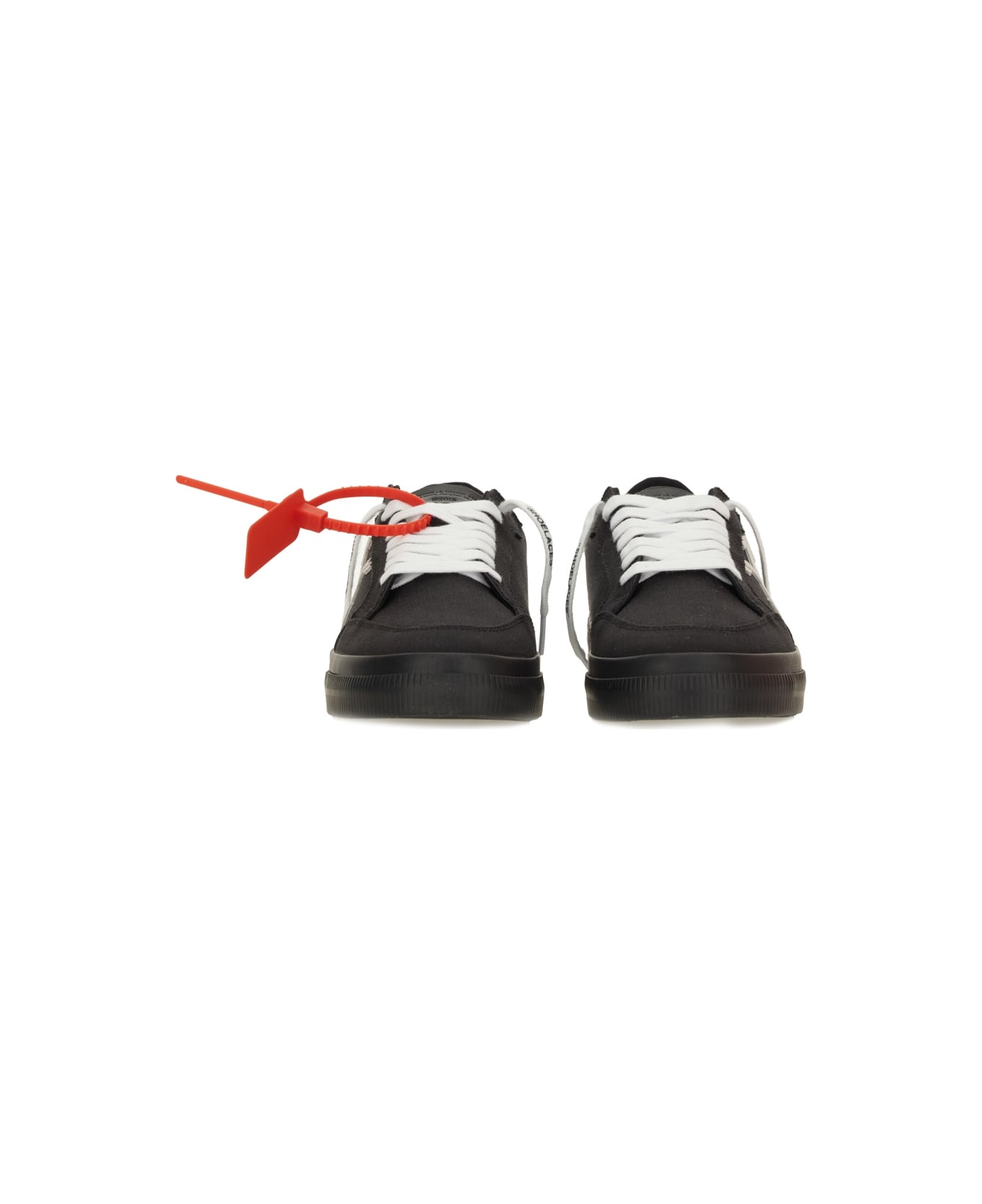 Off-White "low Vulcanized" Sneaker - BLACK
