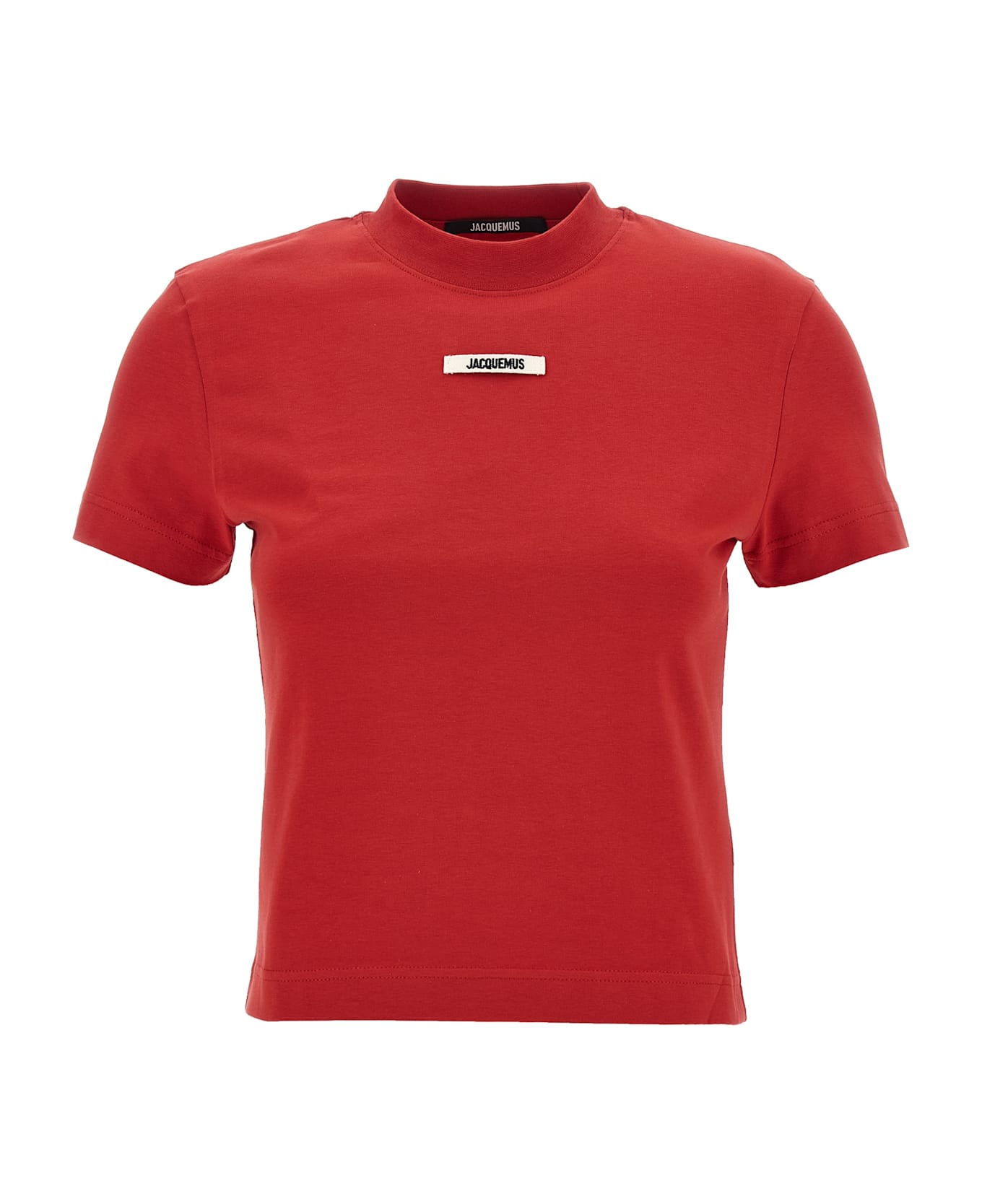 Jacquemus 
le T-shirt Gros-grain
 T-shirt - Red