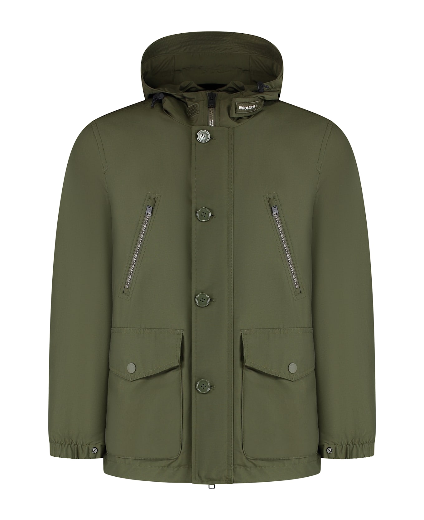 Woolrich Light Ramar Hooded Parka - green