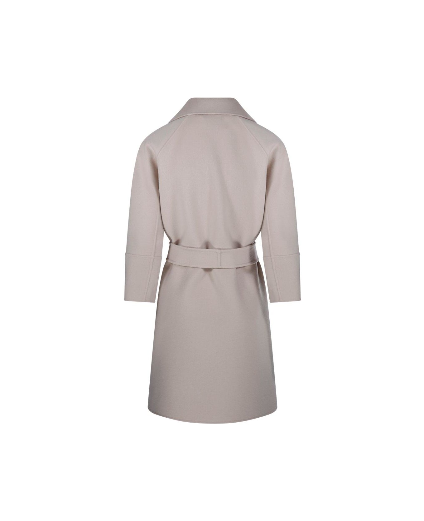 
S Max Mara Arona Belted Long-sleeved Coat