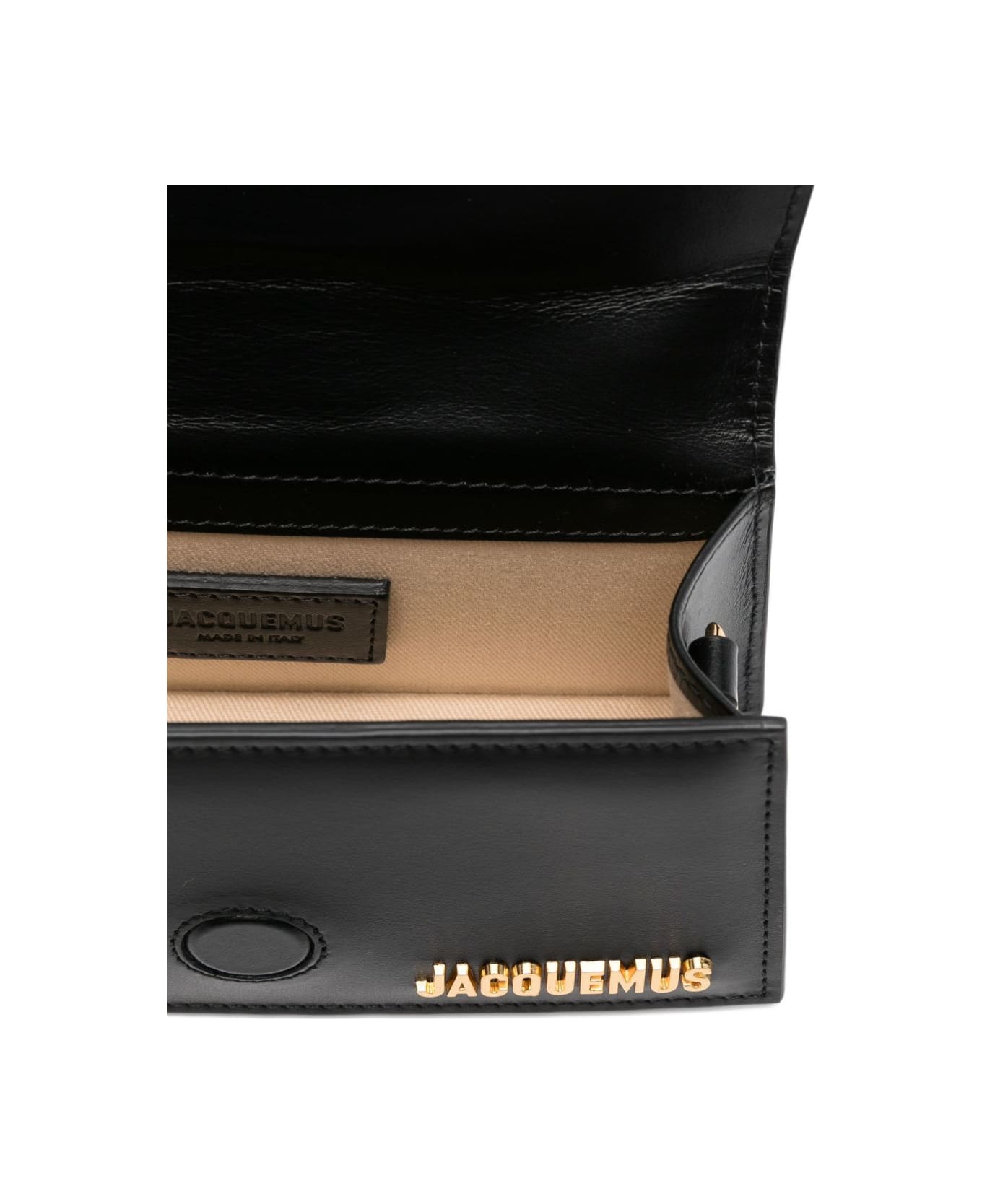 Jacquemus Le Bambino Leather Handbag - Black