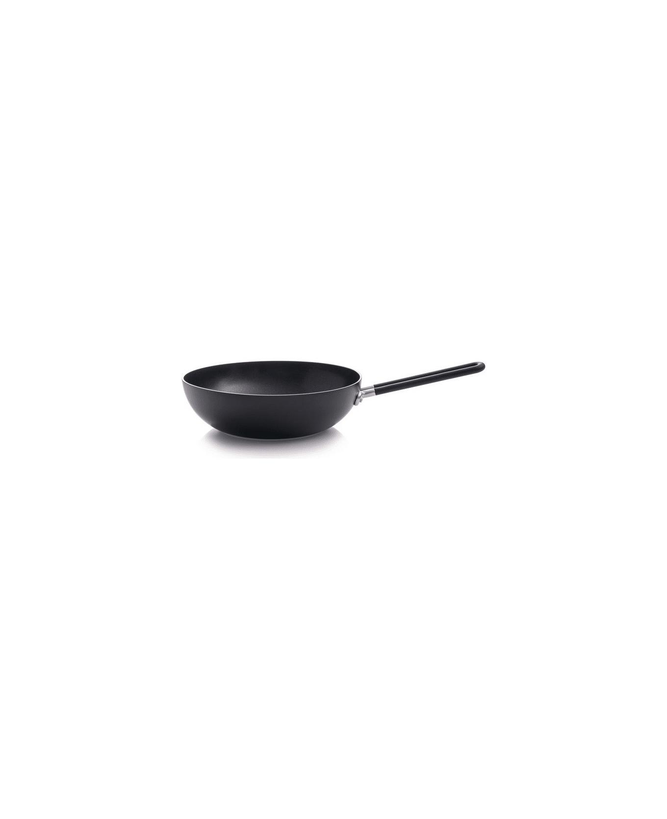 Alessi Sten Wok 28 Cm - Nero