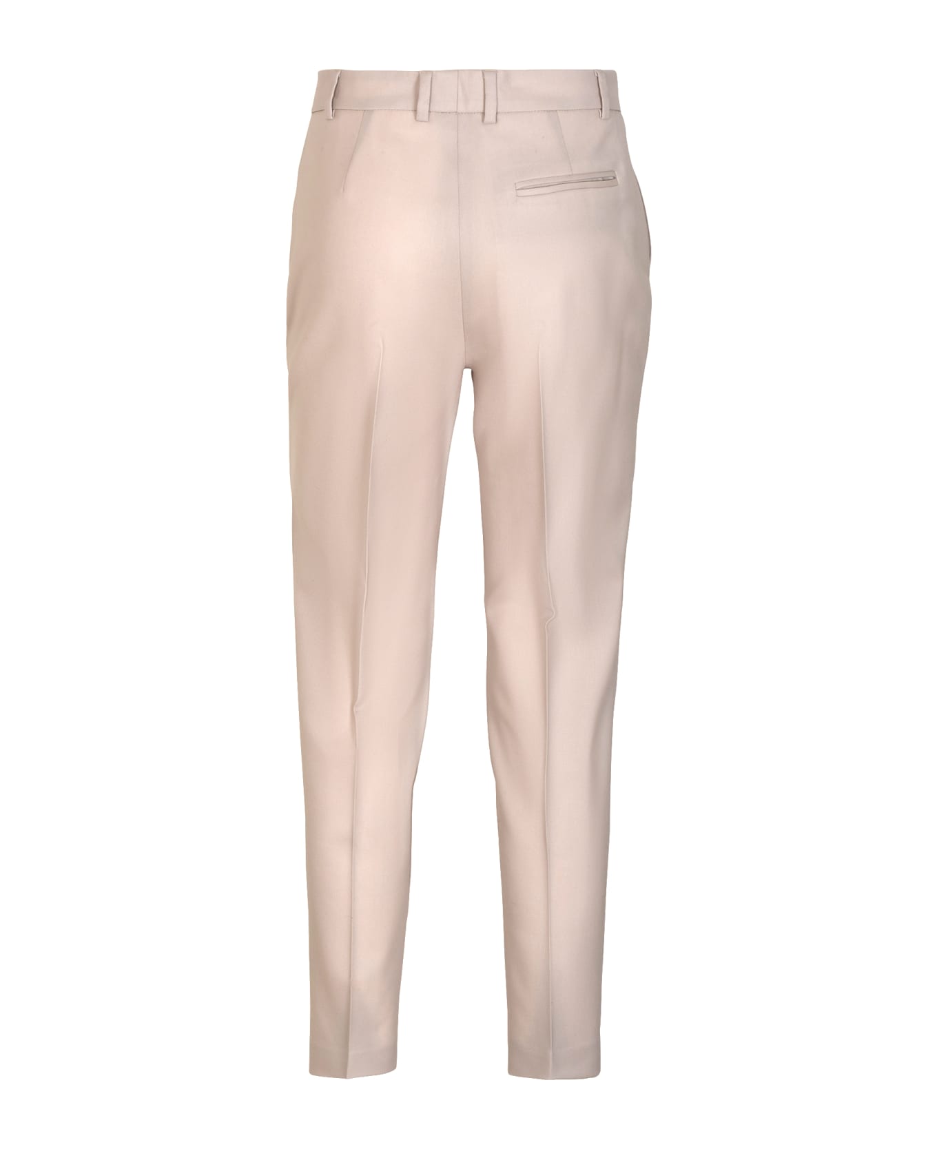 QL2 Concealed Fitted Vervet Trousers - Canvas