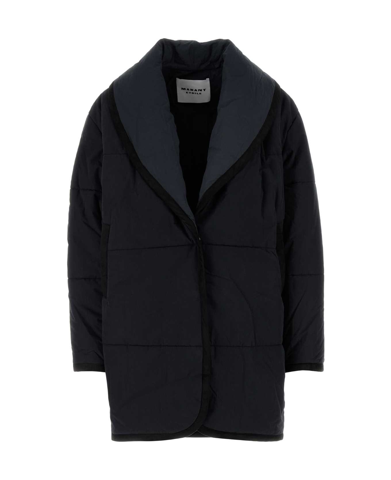 Marant Étoile Slate Cotton Blend Gally Jacket - BLACK