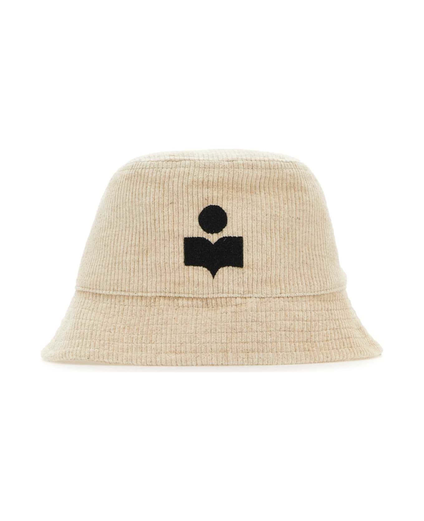 Isabel Marant Ivory Cotton Haley Bucket Hat - Beige 帽子