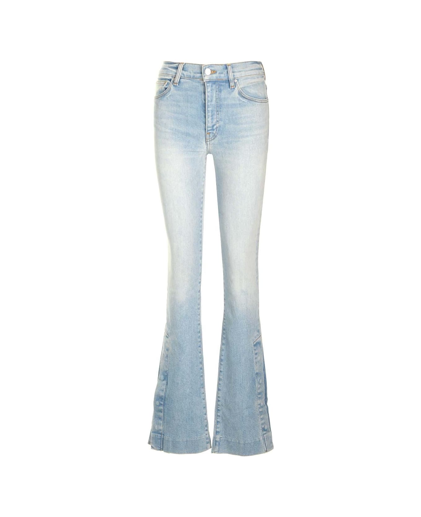 AMIRI "kick Flare" Jeans - Light blue