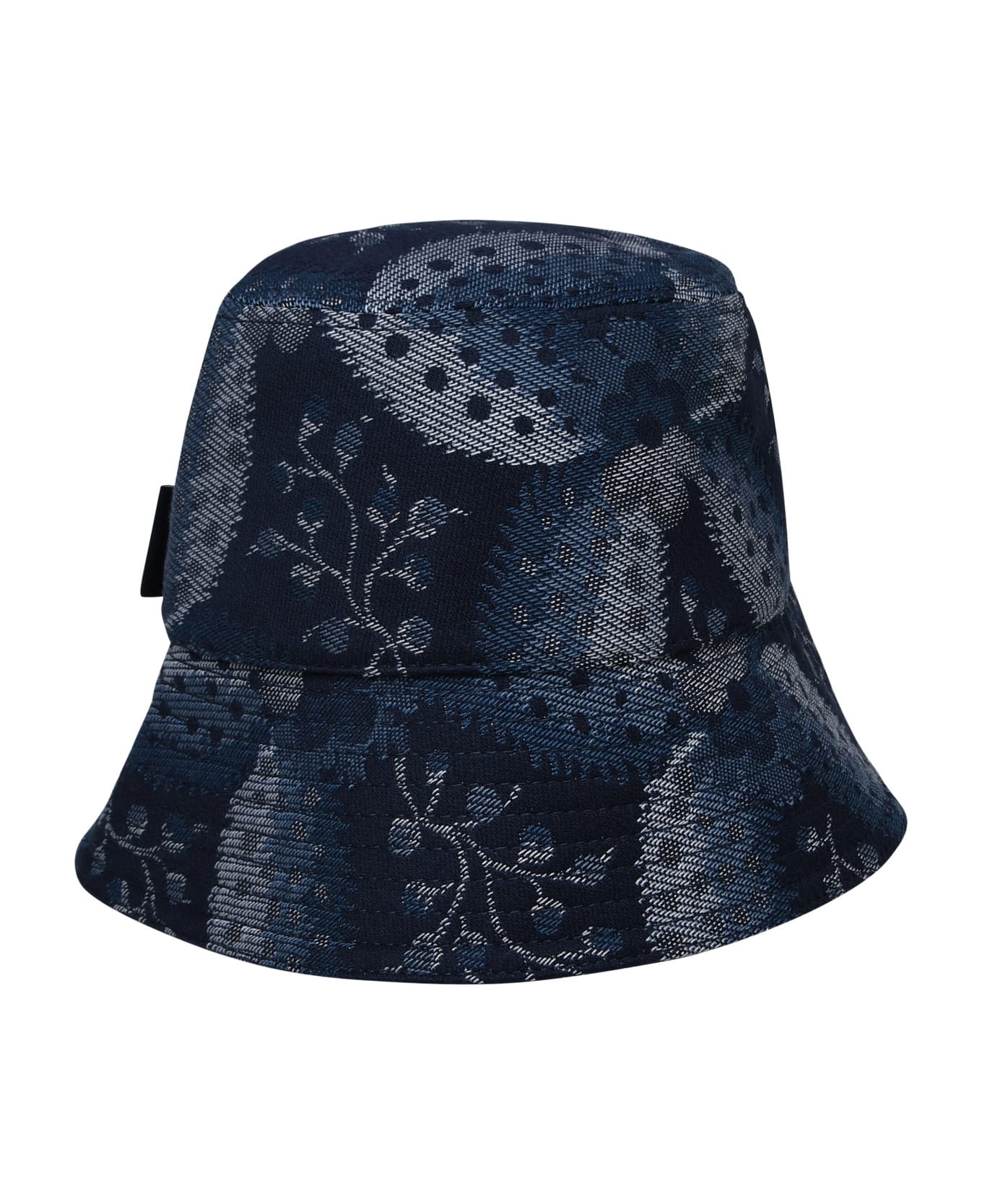Etro Blue Cotton Blend Hat - Blue 帽子