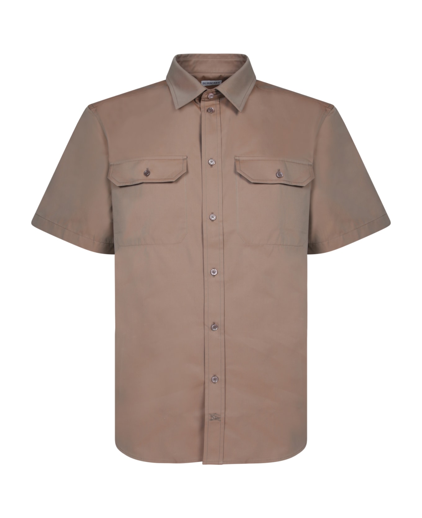 Burberry Shirt In Brown - Brown