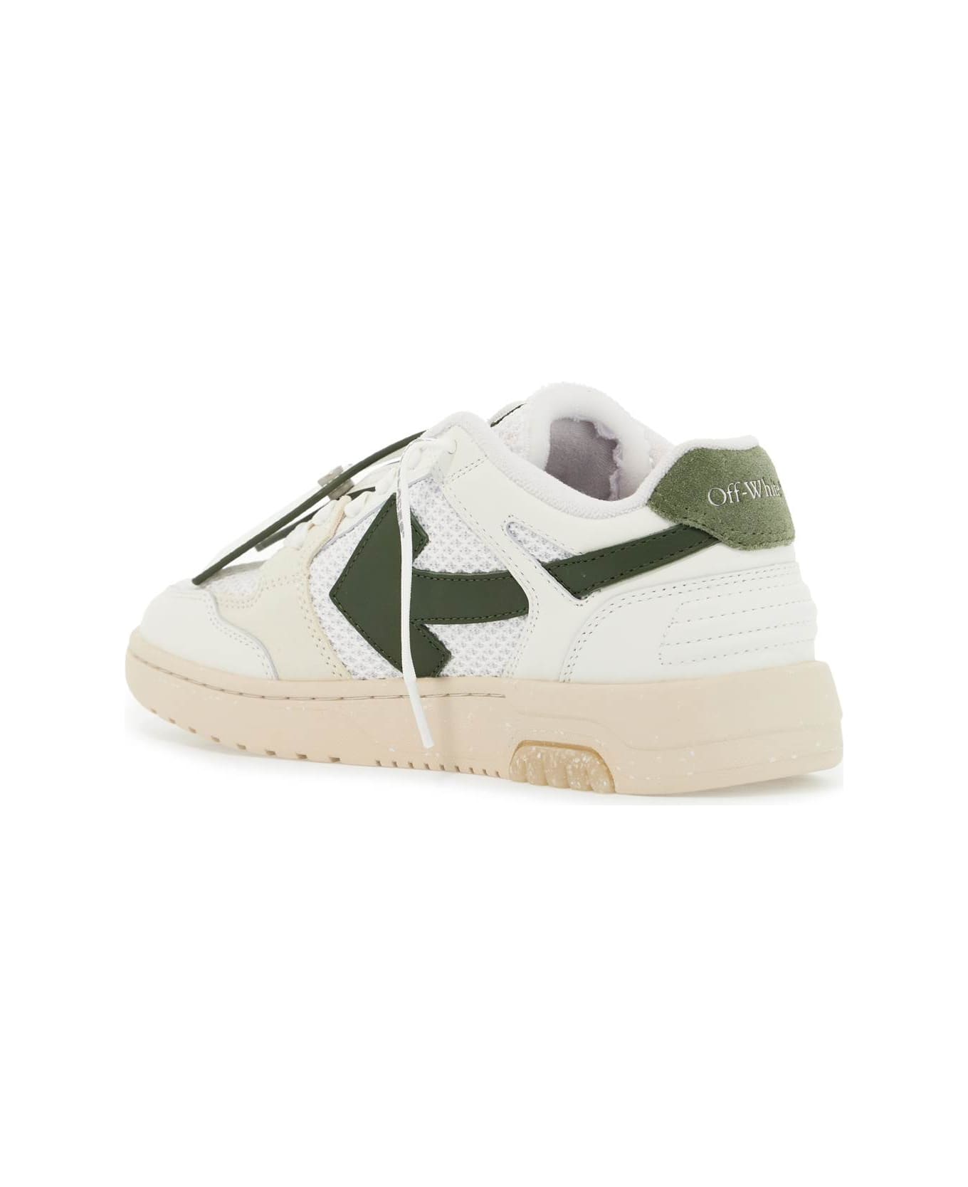 Off-White Slim Out Of Office Sneakers - Military Green