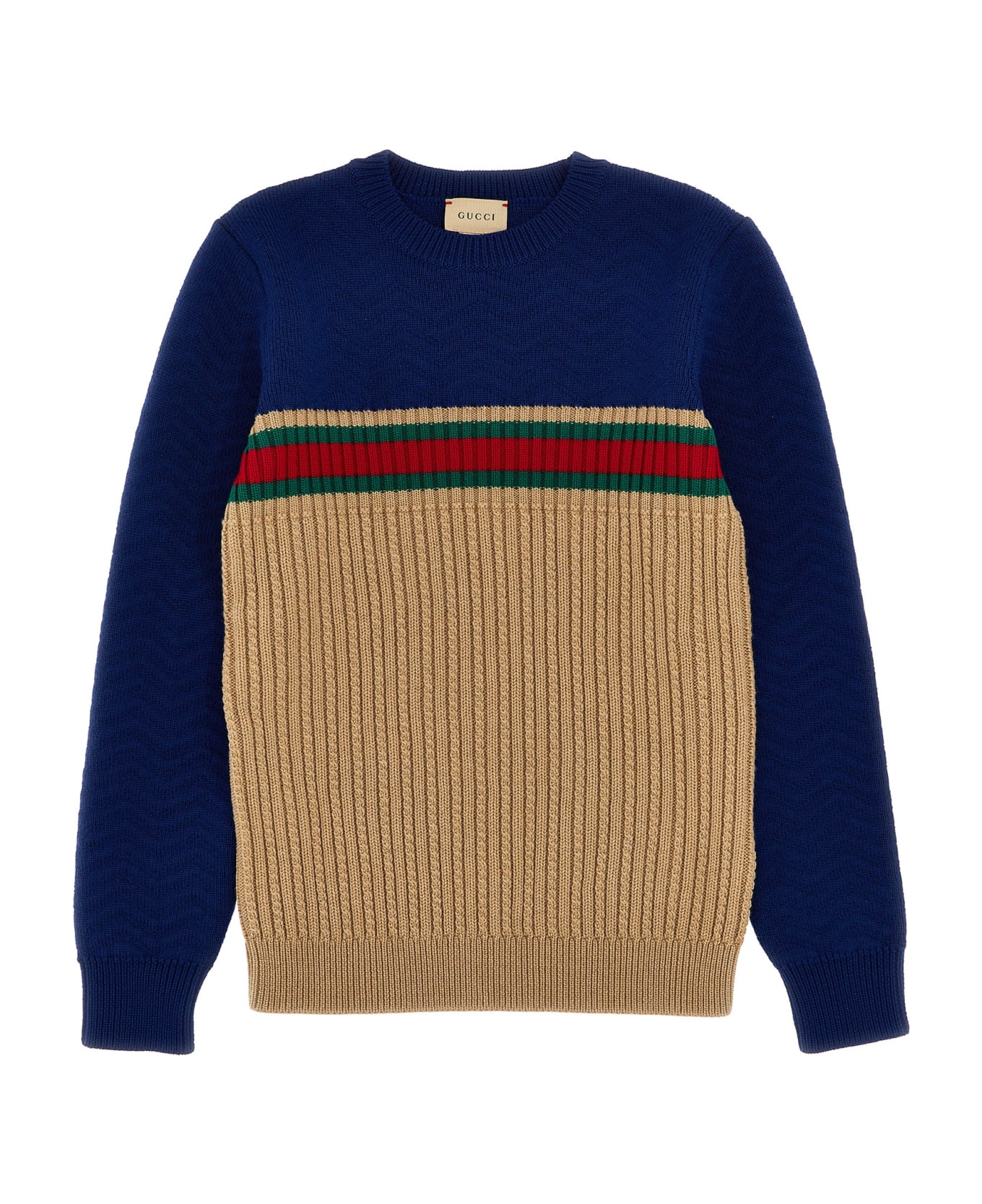 Gucci Web Ribbon Sweater - Multicolor