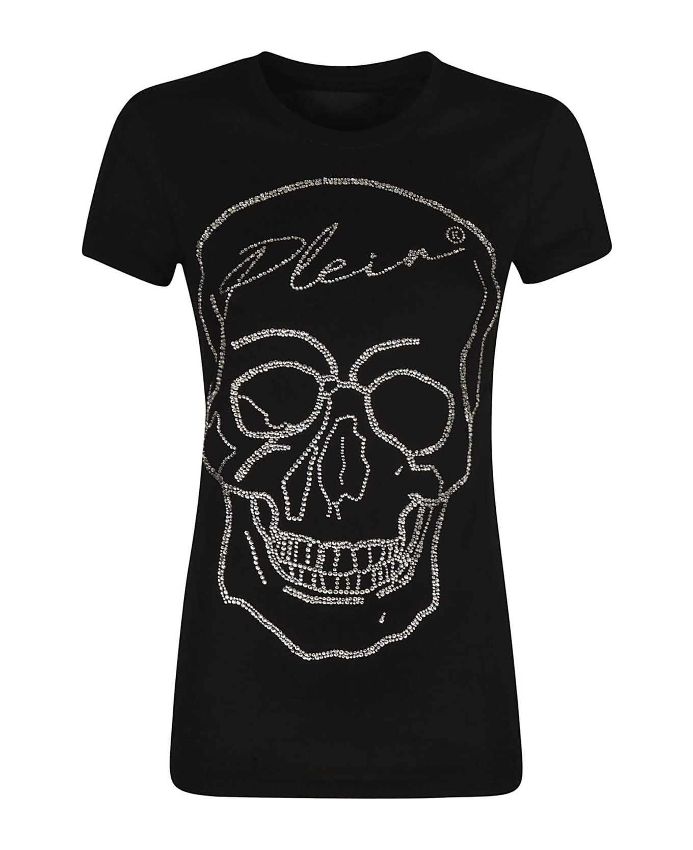 Philipp Plein Sexy Pure Crystal Skull T-shirt - Black