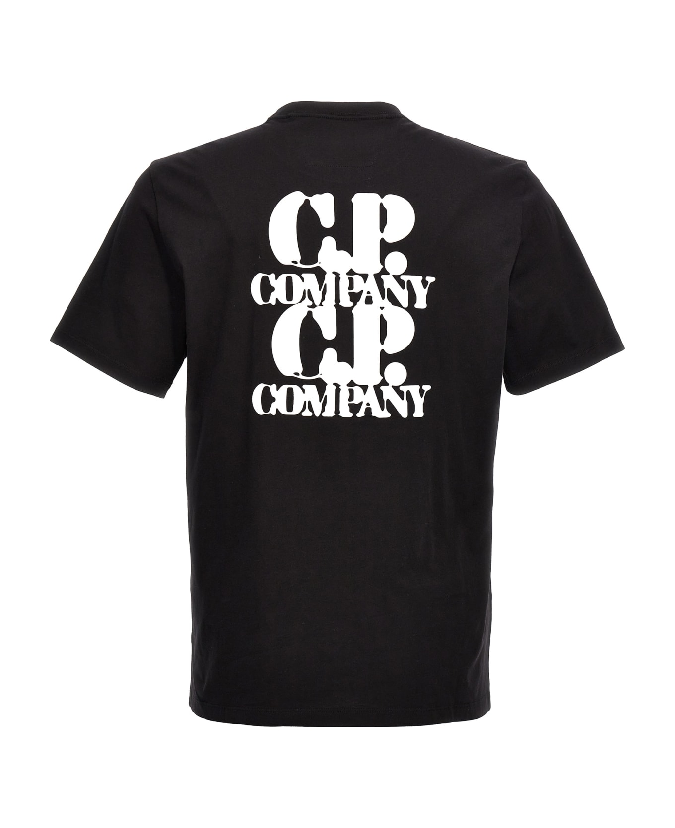 C.P. Company 'graphic' T-shirt - Black