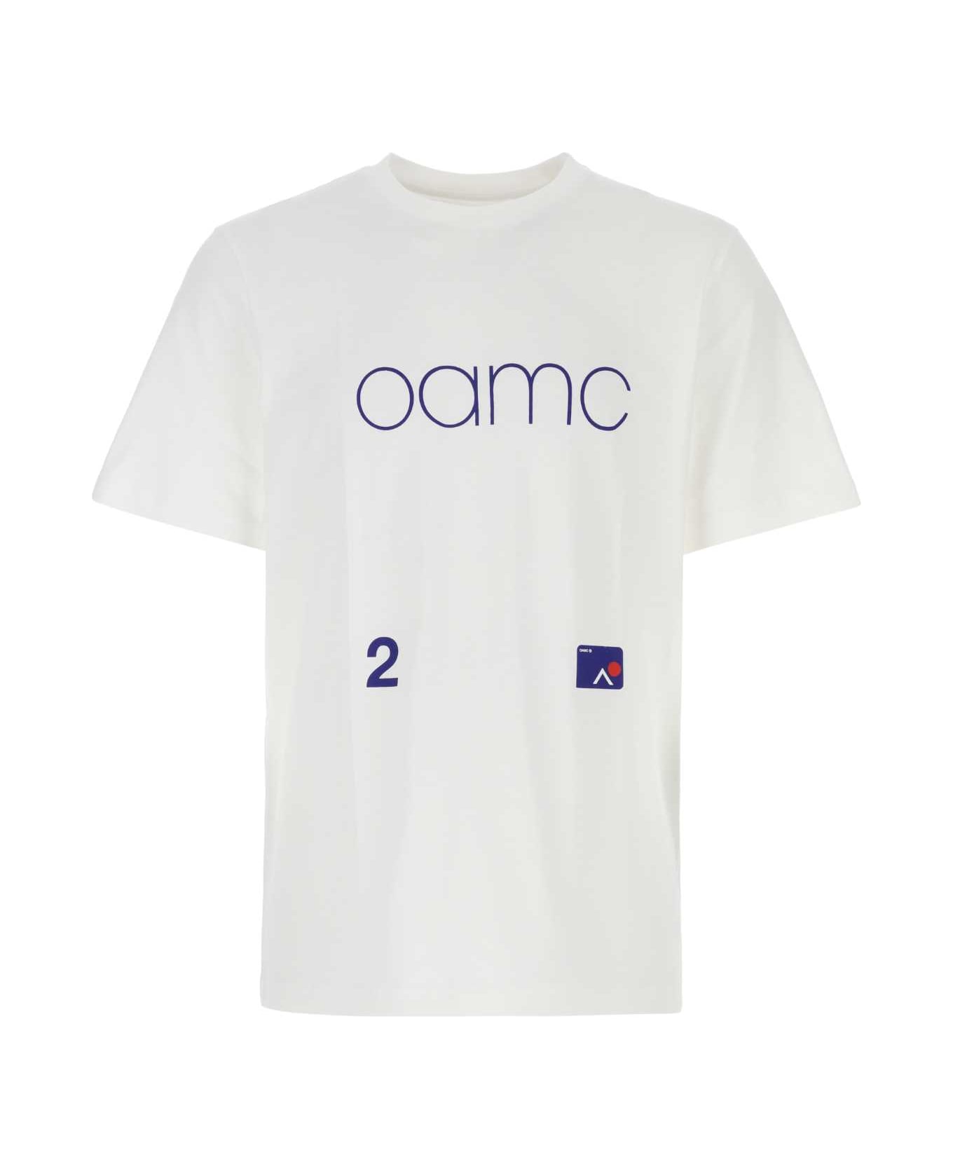 OAMC White Cotton Oversize T-shirt - White