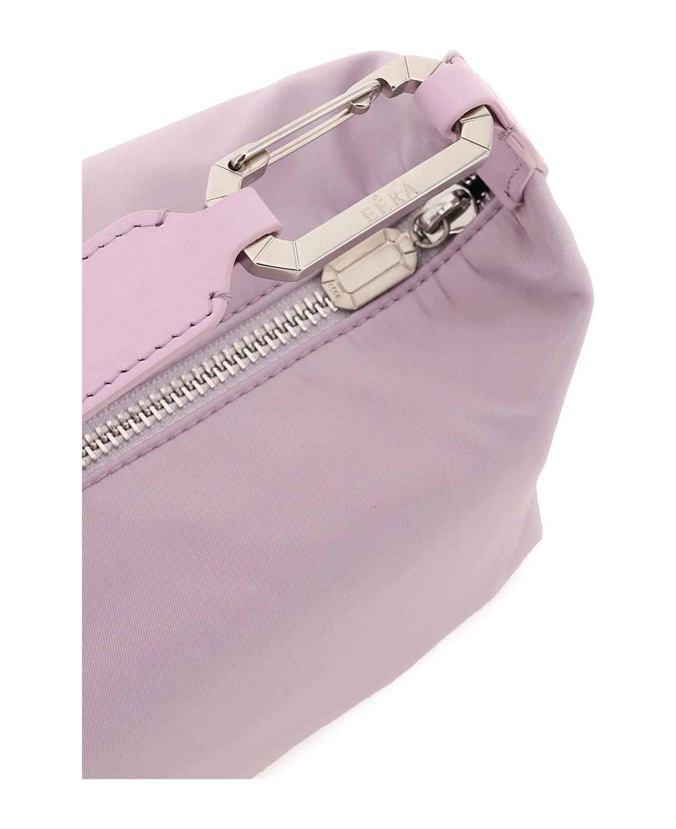 EÉRA Laminated Leather Mini Moonbag - MAUVE (Purple)