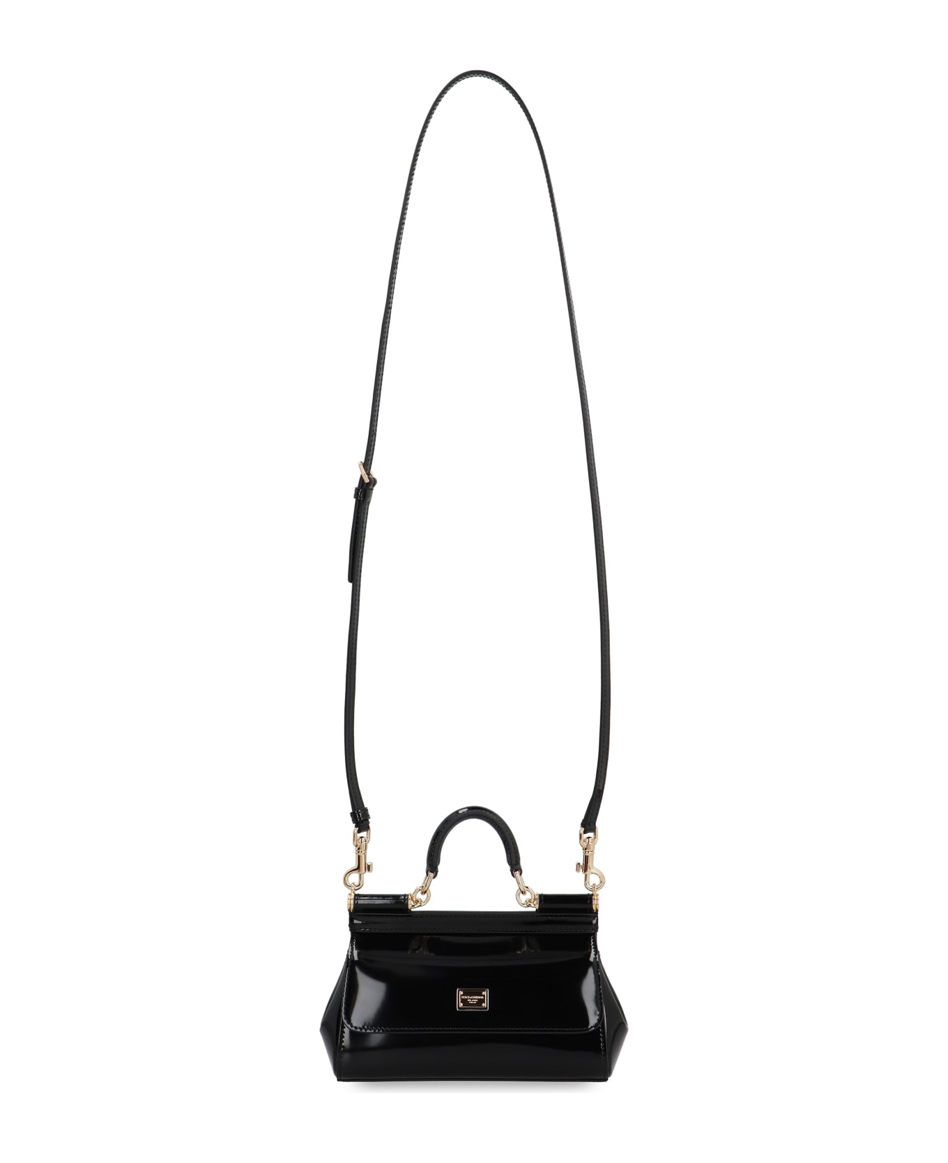 Dolce 
Gabbana Sicily Small Leather Handbag - black
