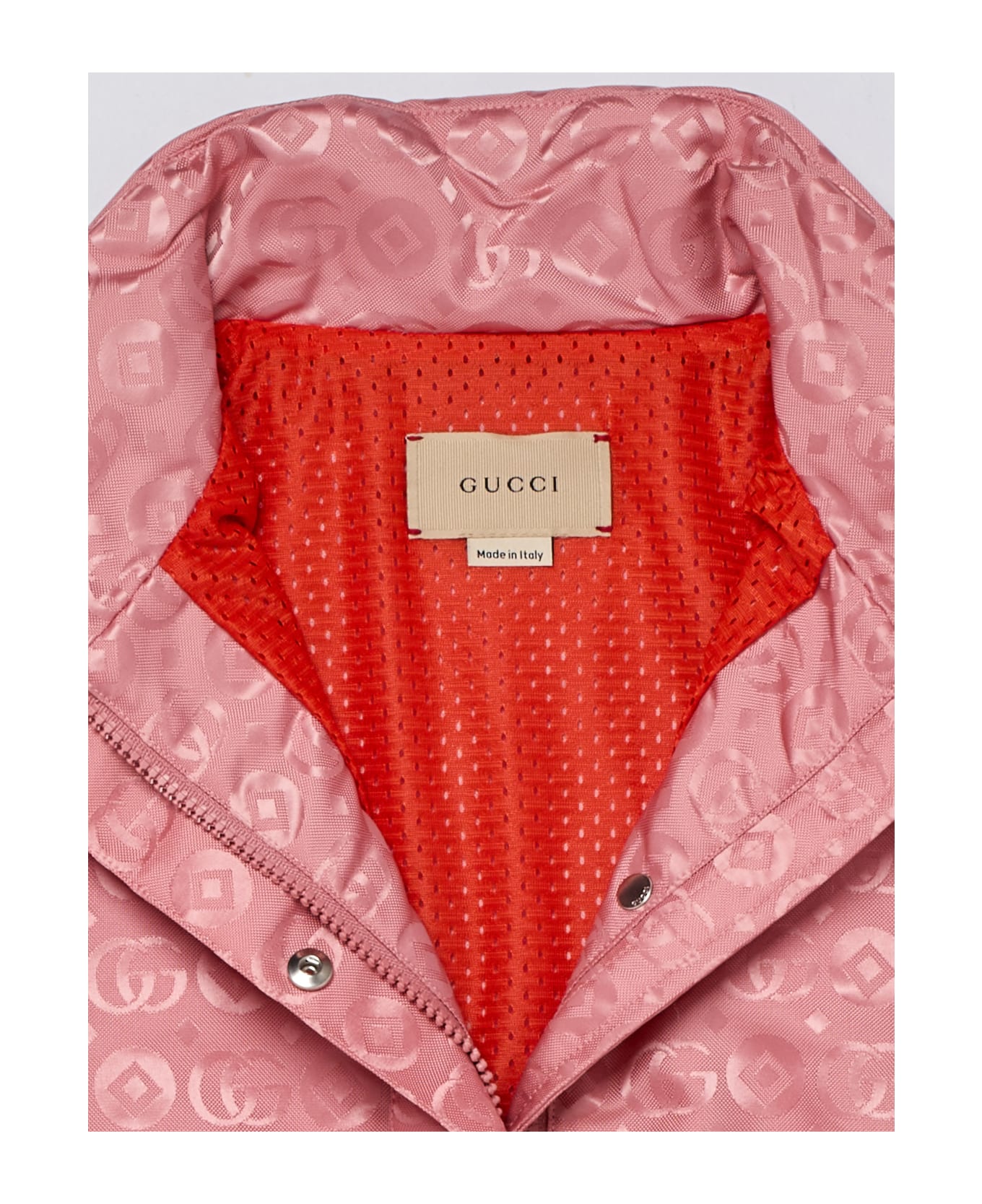 Gucci Jacket Gg Dots Jacket - ROSA コート＆ジャケット