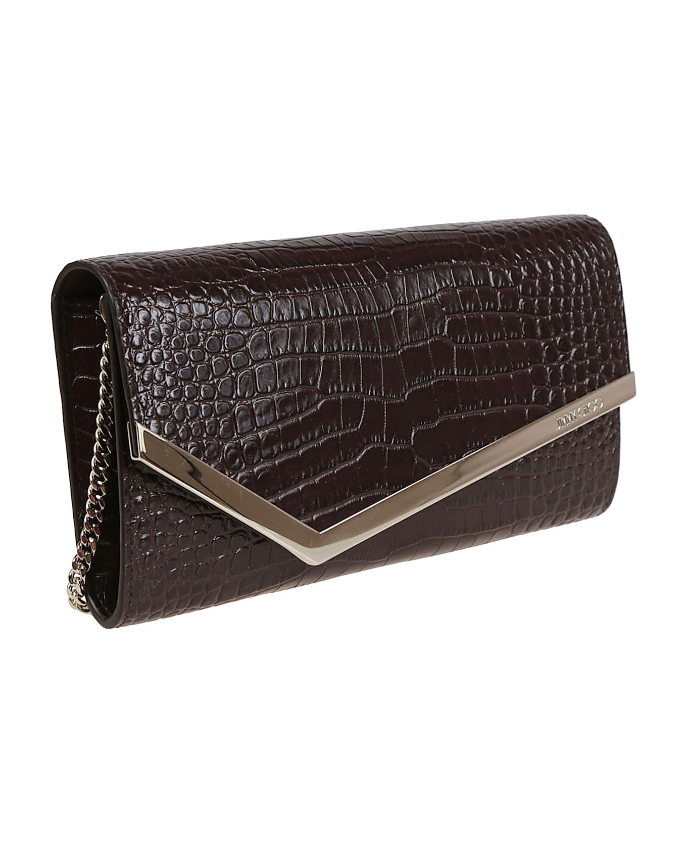Jimmy Choo Emmie - Chocolate Light Gold