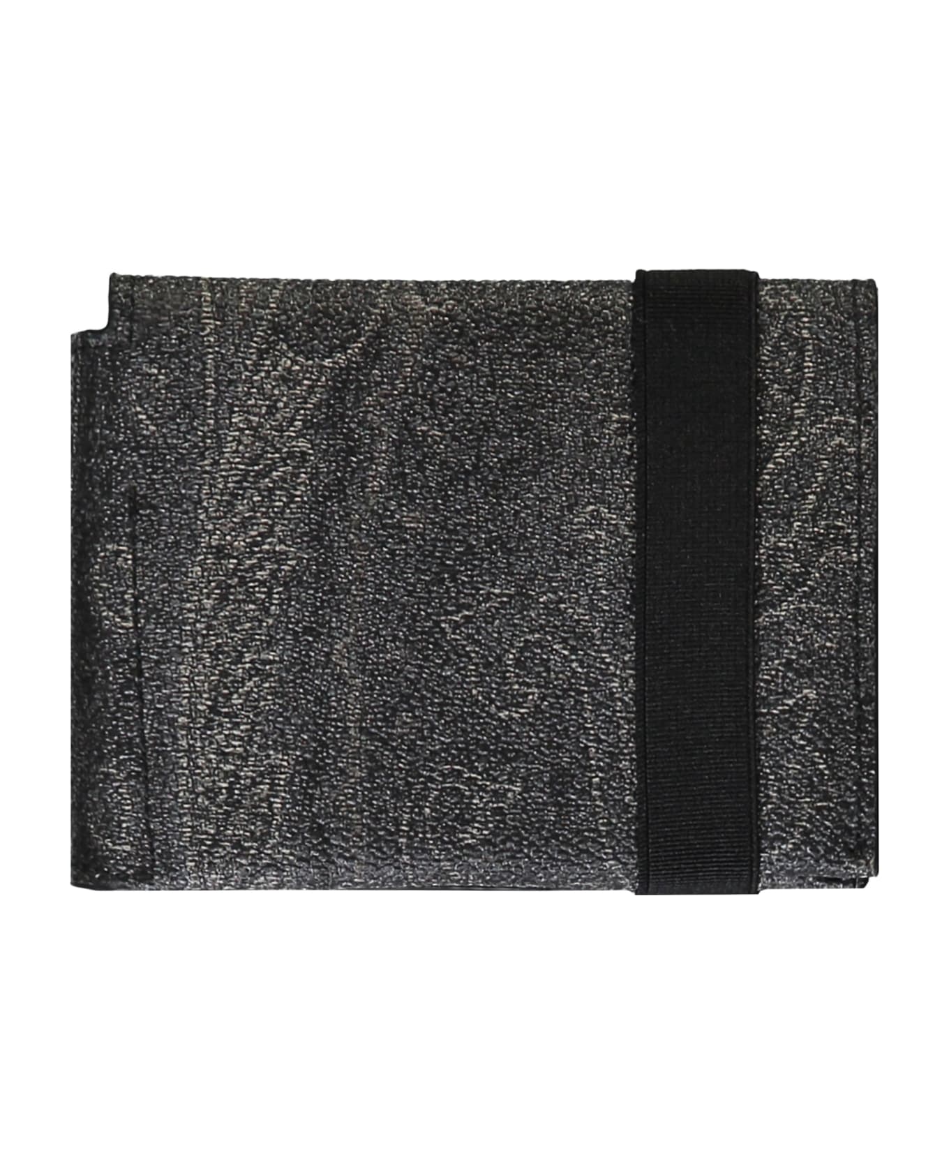 Etro Faux Leather Card Holder - grey