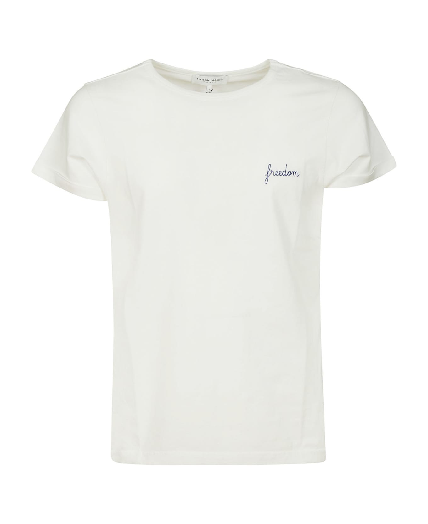 Maison Labiche Tee-shirt Poitou Freedom/gots - White
