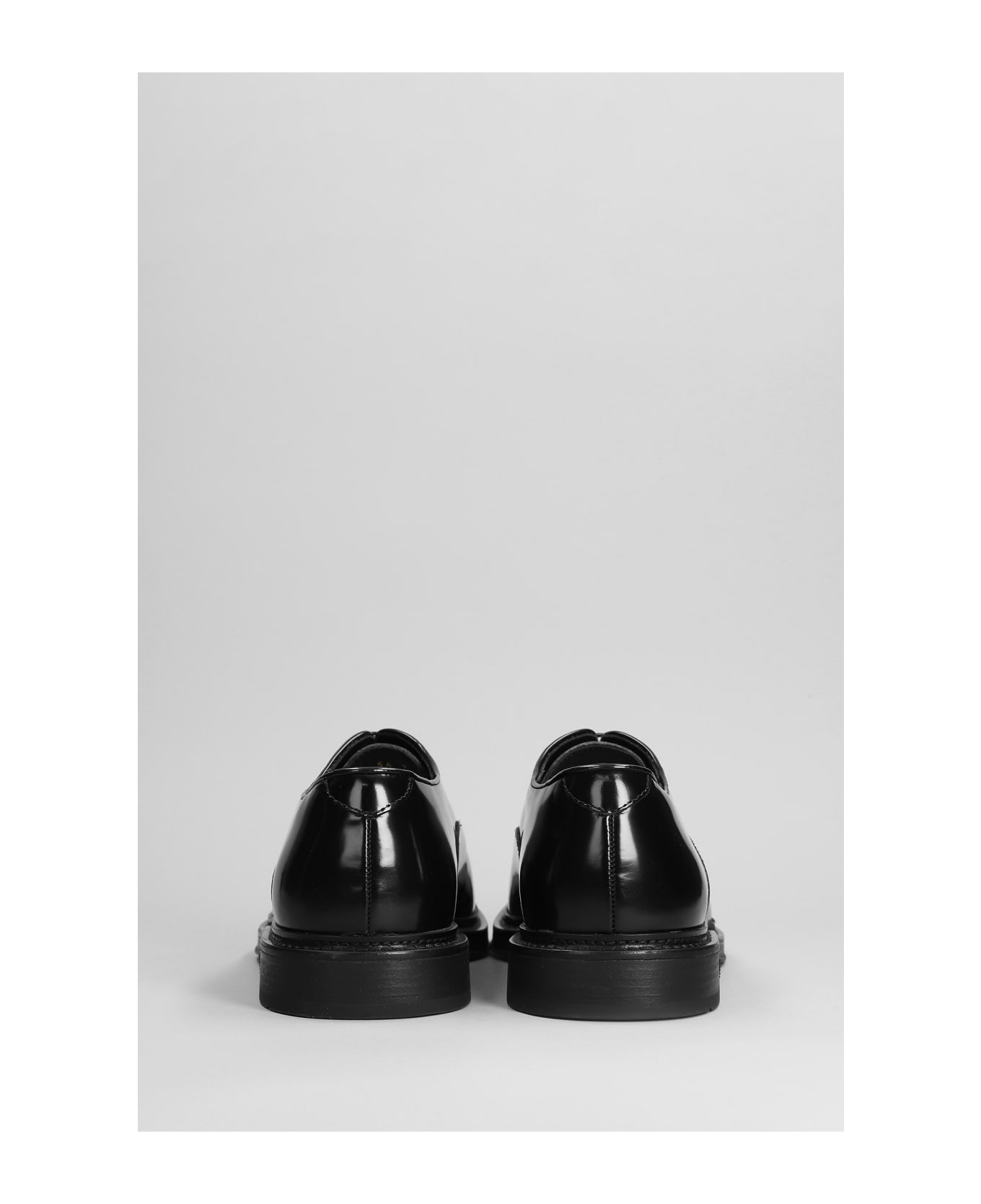 Emporio Armani Lace Up Shoes - black