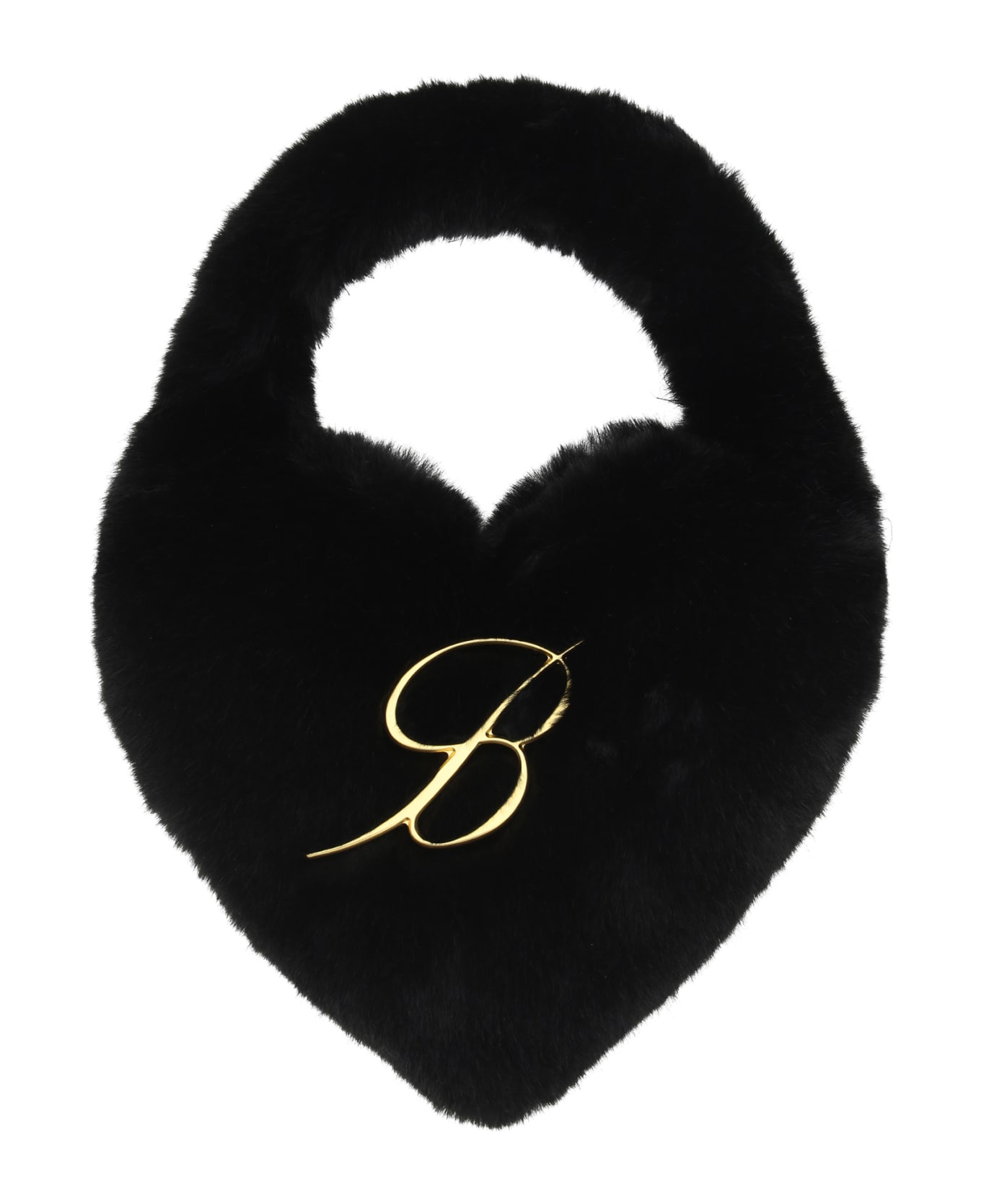 Blumarine Heart Handbag - Nero