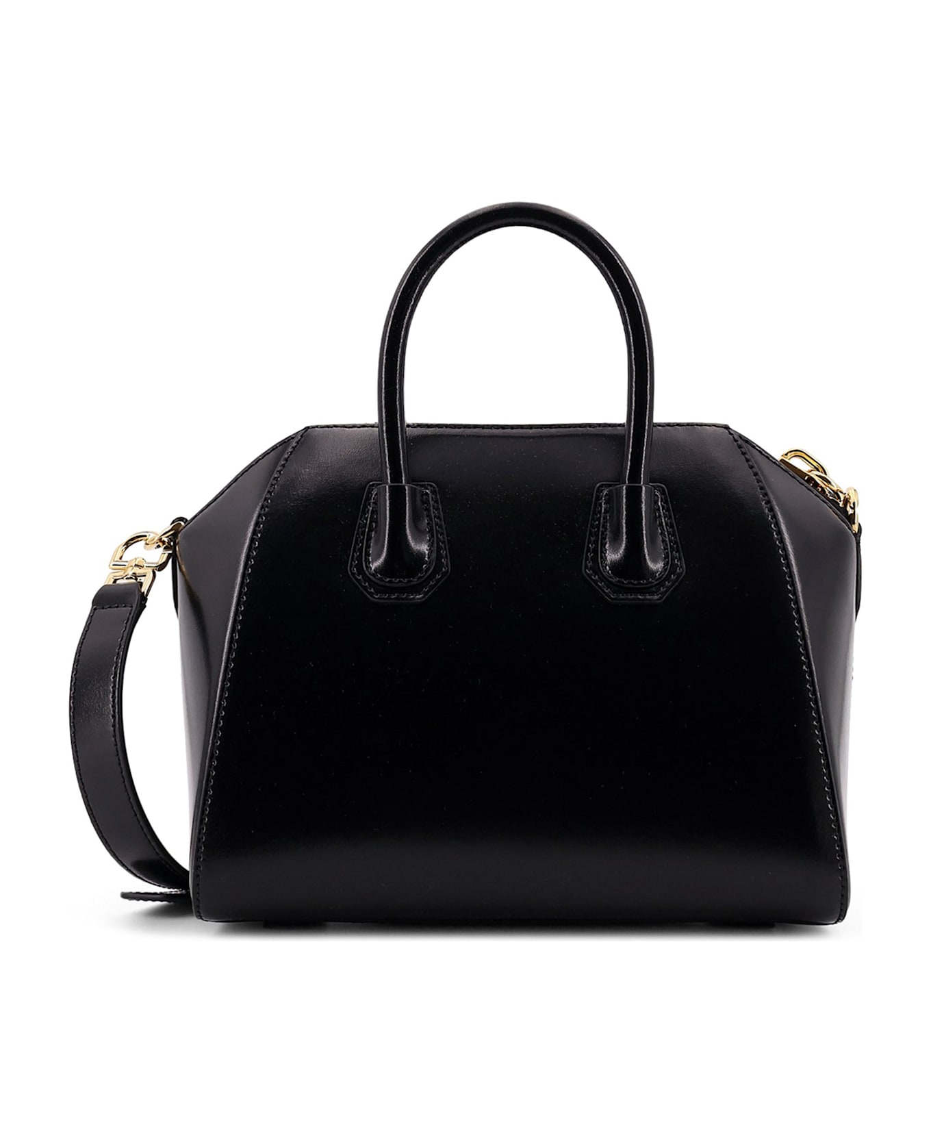 Givenchy Antigona Mini Leather Shoulder Bag - Black