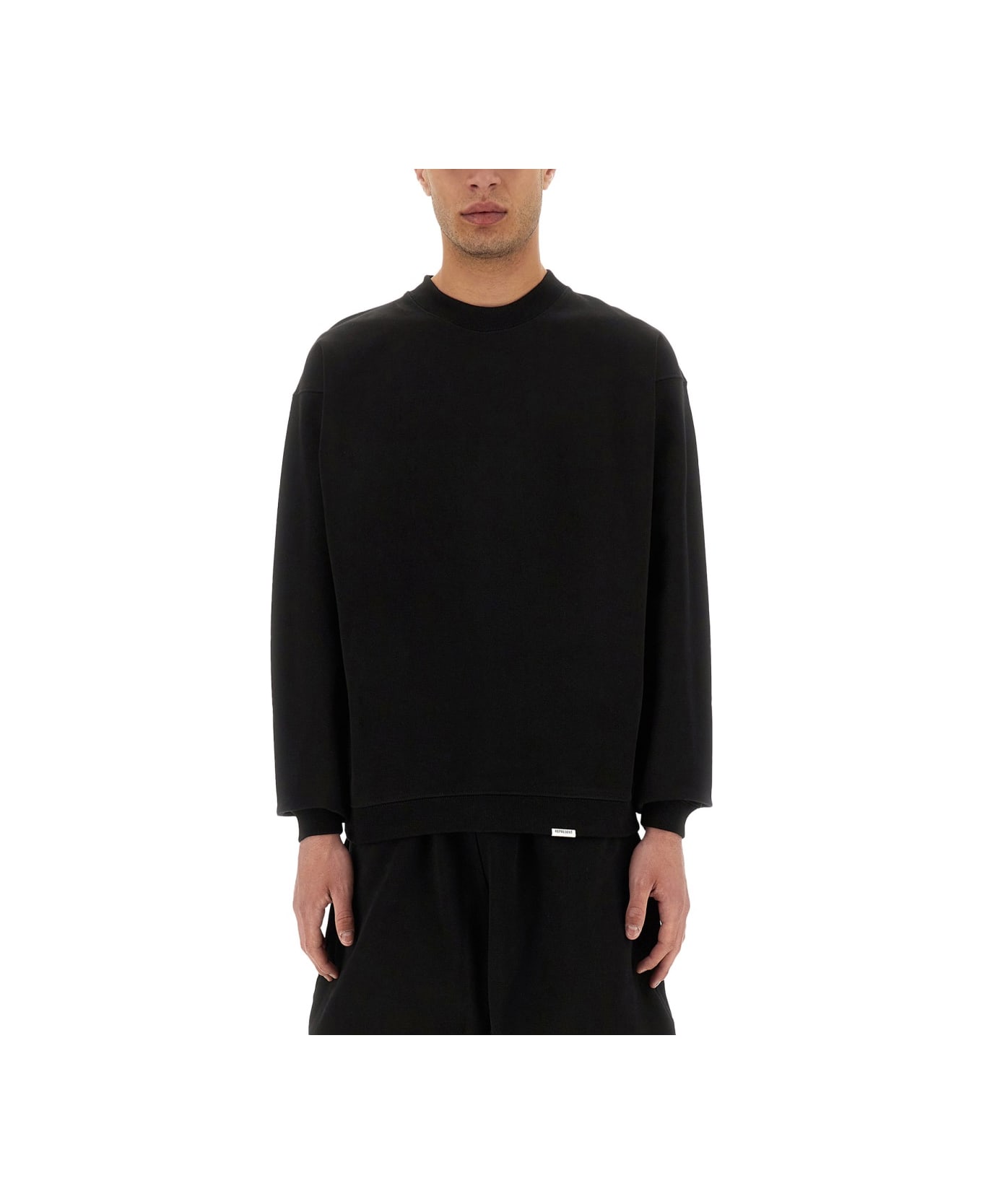 REPRESENT Sweatshirt "initial" - BLACK