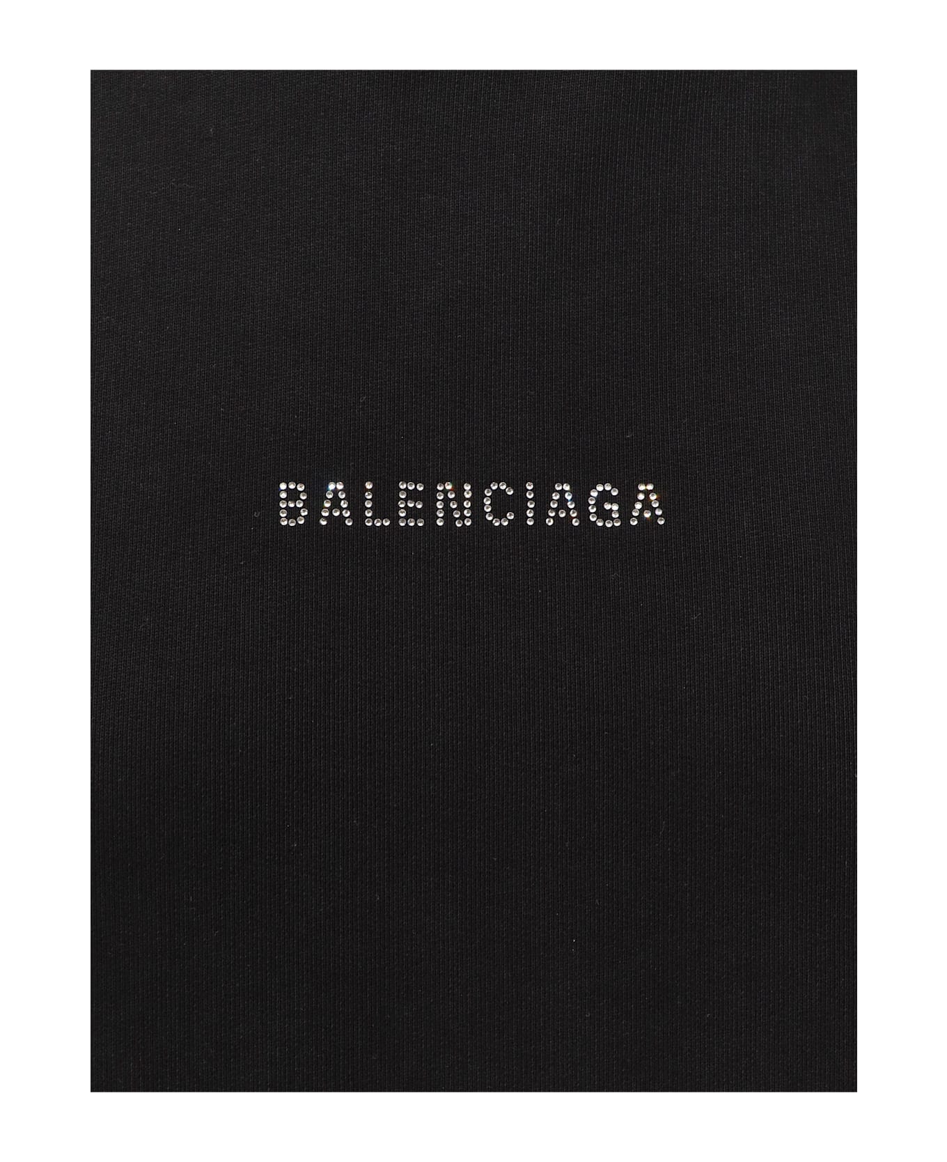 Balenciaga 
balenciaga Back Strass
 Hoodie - Black