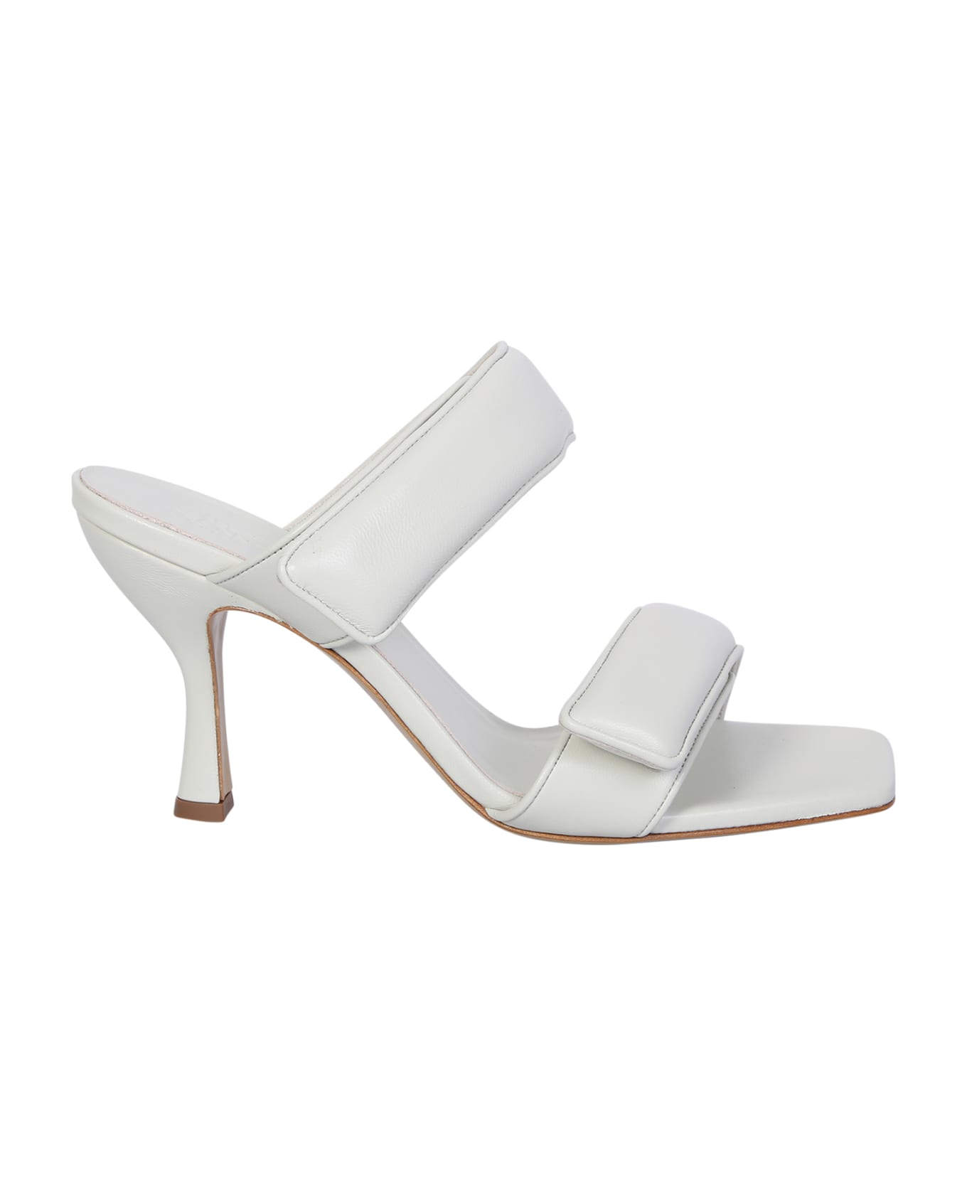 GIA BORGHINI High-heeled Straps Sandal Perni 03 White - White サンダル