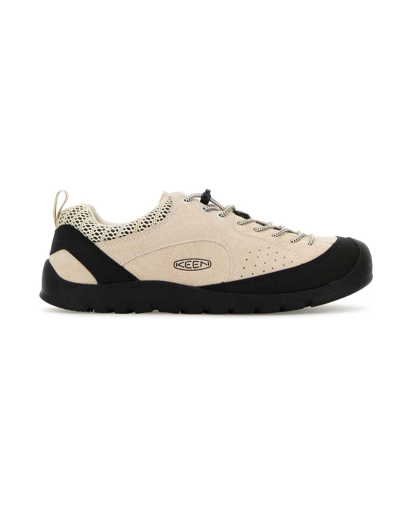 Keen Multicolor Suede And Fabric Jasper Rocks Sneakers - Birch/black