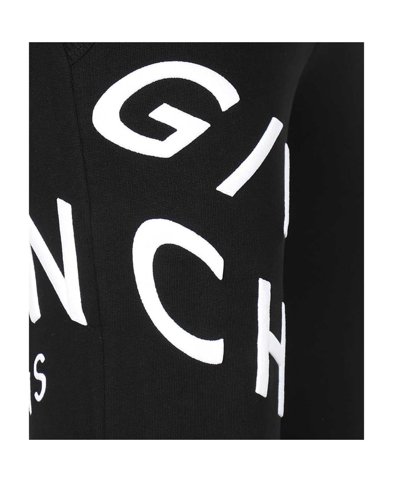 Givenchy Cotton Logo Pants - Black