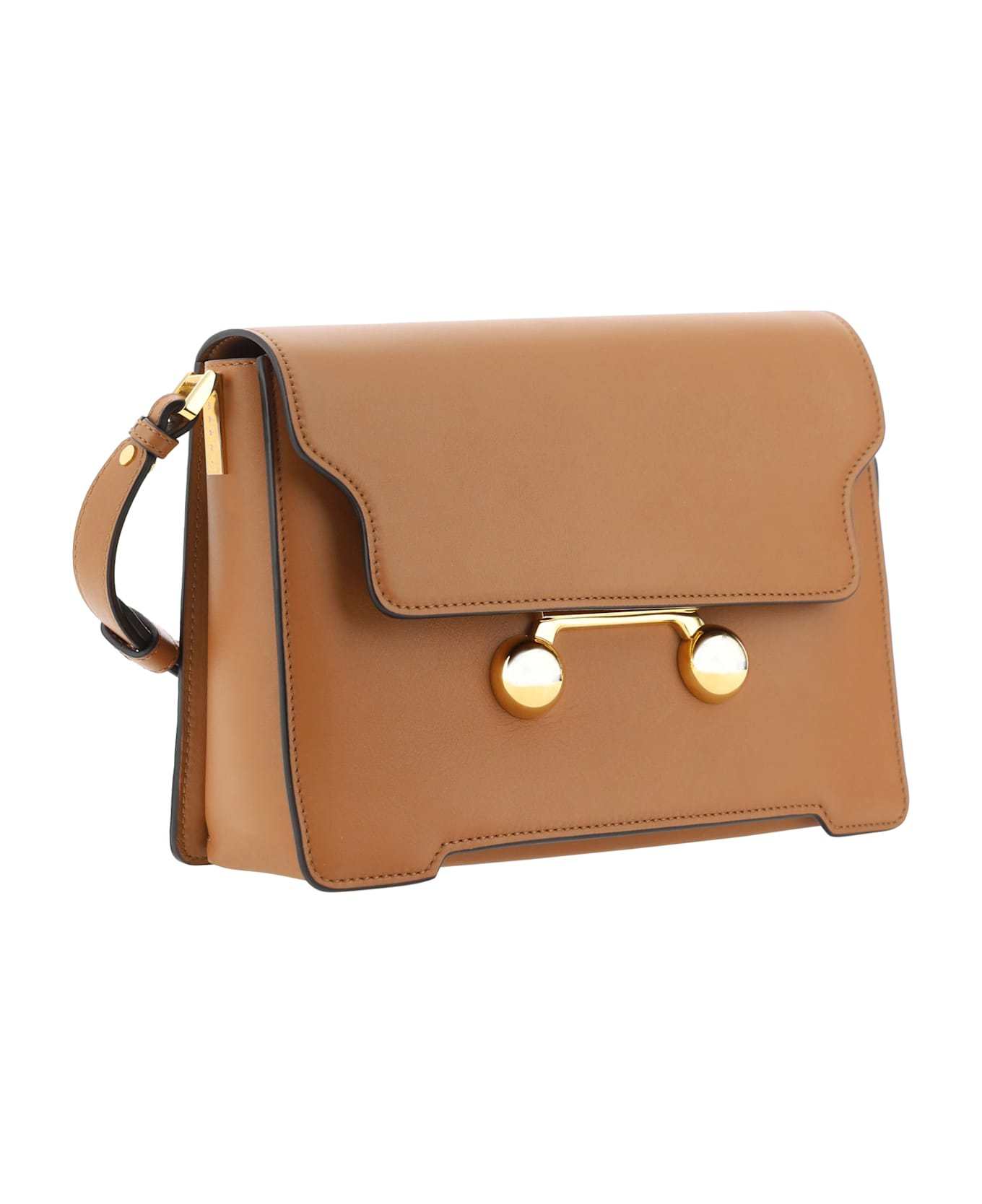 Marni Trunkaroo Medium Shoulder Bag Marni - Cinnamon
