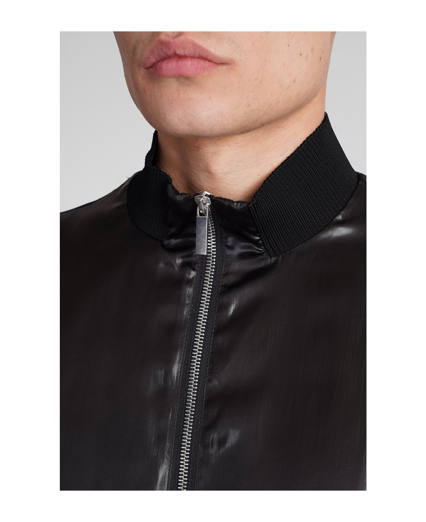 Sapio N13 Casual Jacket In Black Triacetate - black