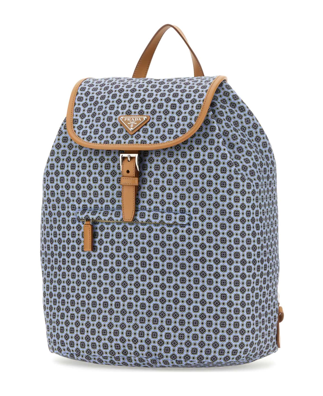 Prada Printed Re-nylon Backpack - ASTRALENATURAL