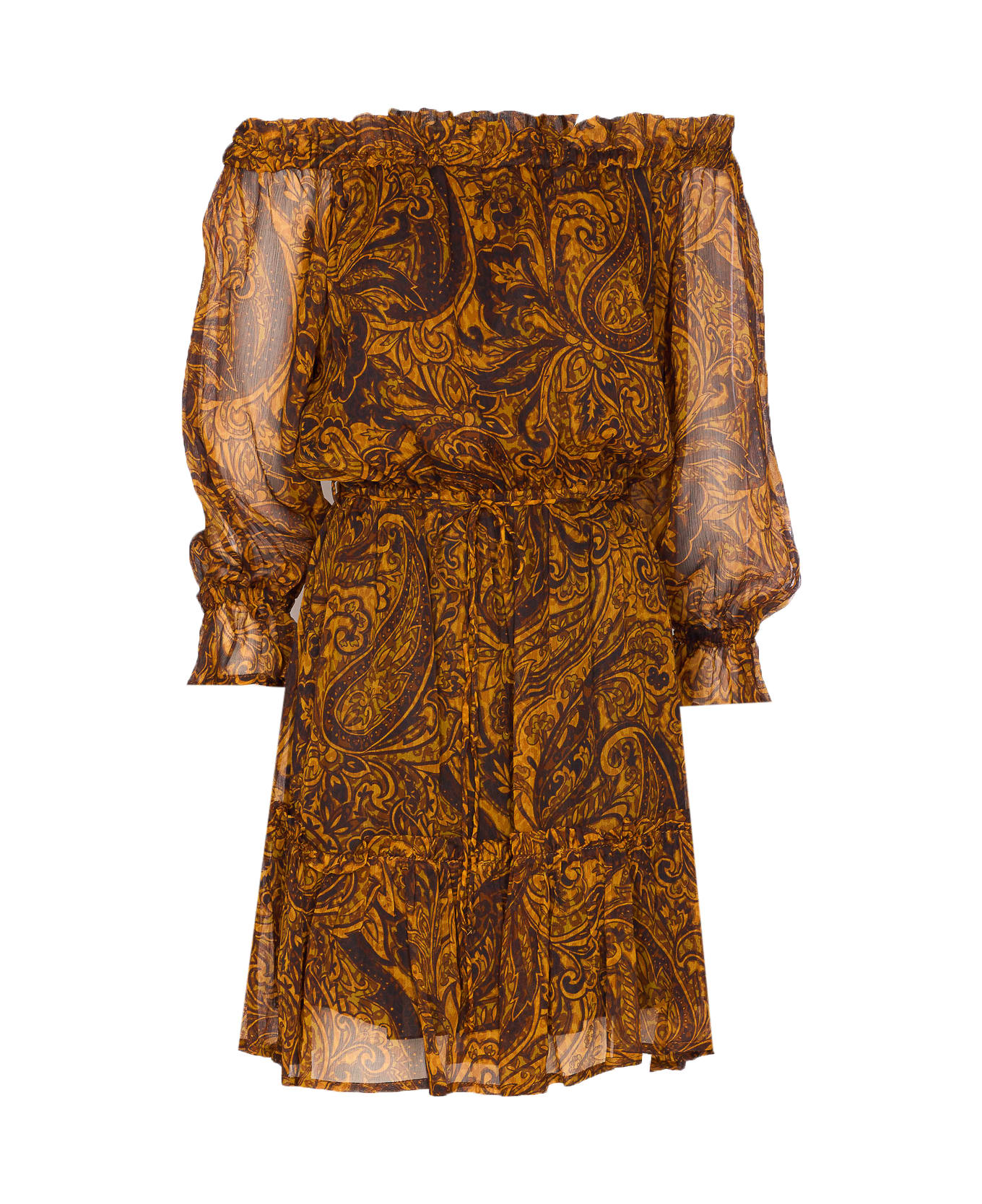 Pinko Sacher Dress - Orange