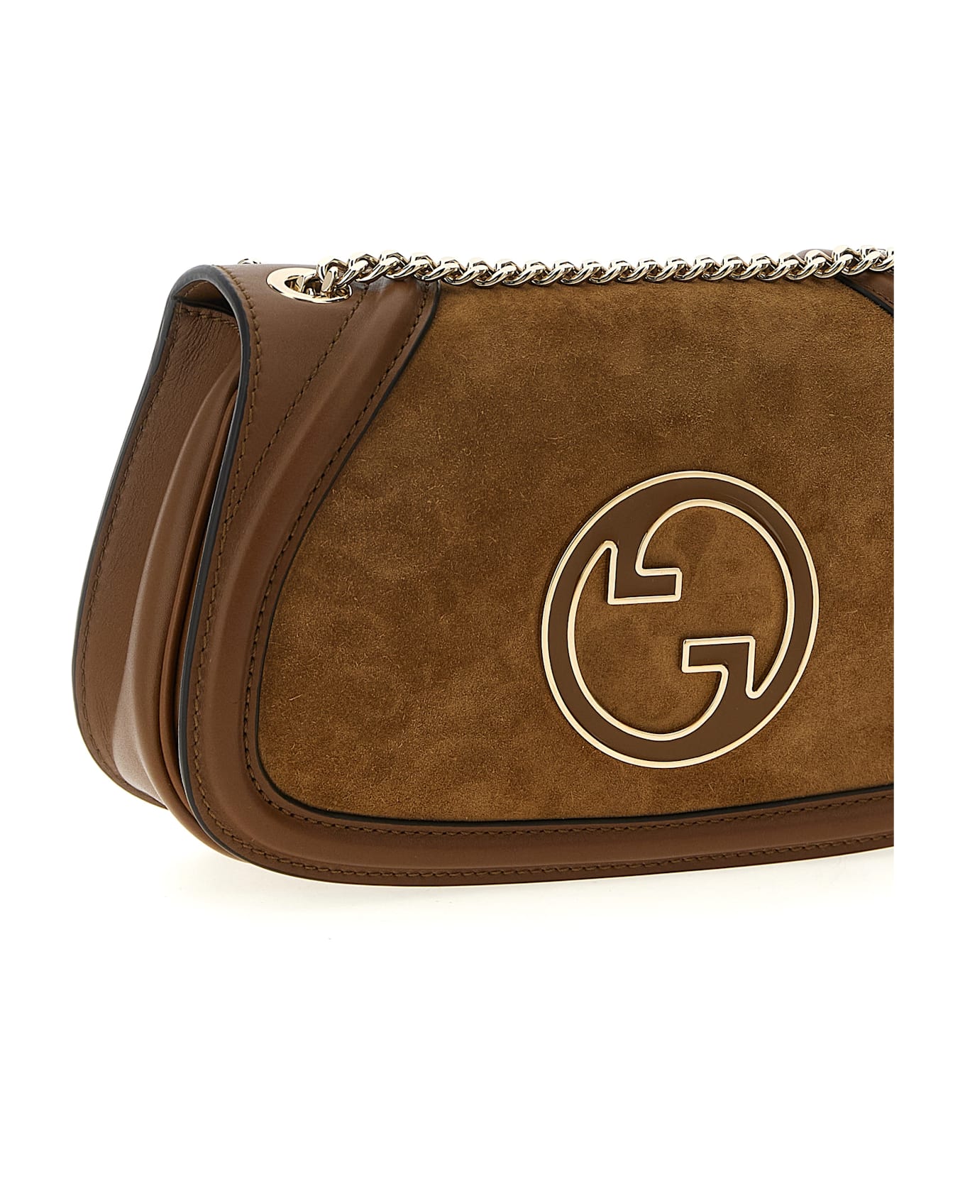 Gucci 'gucci Blondie' Medium Shoulder Bag - Brown