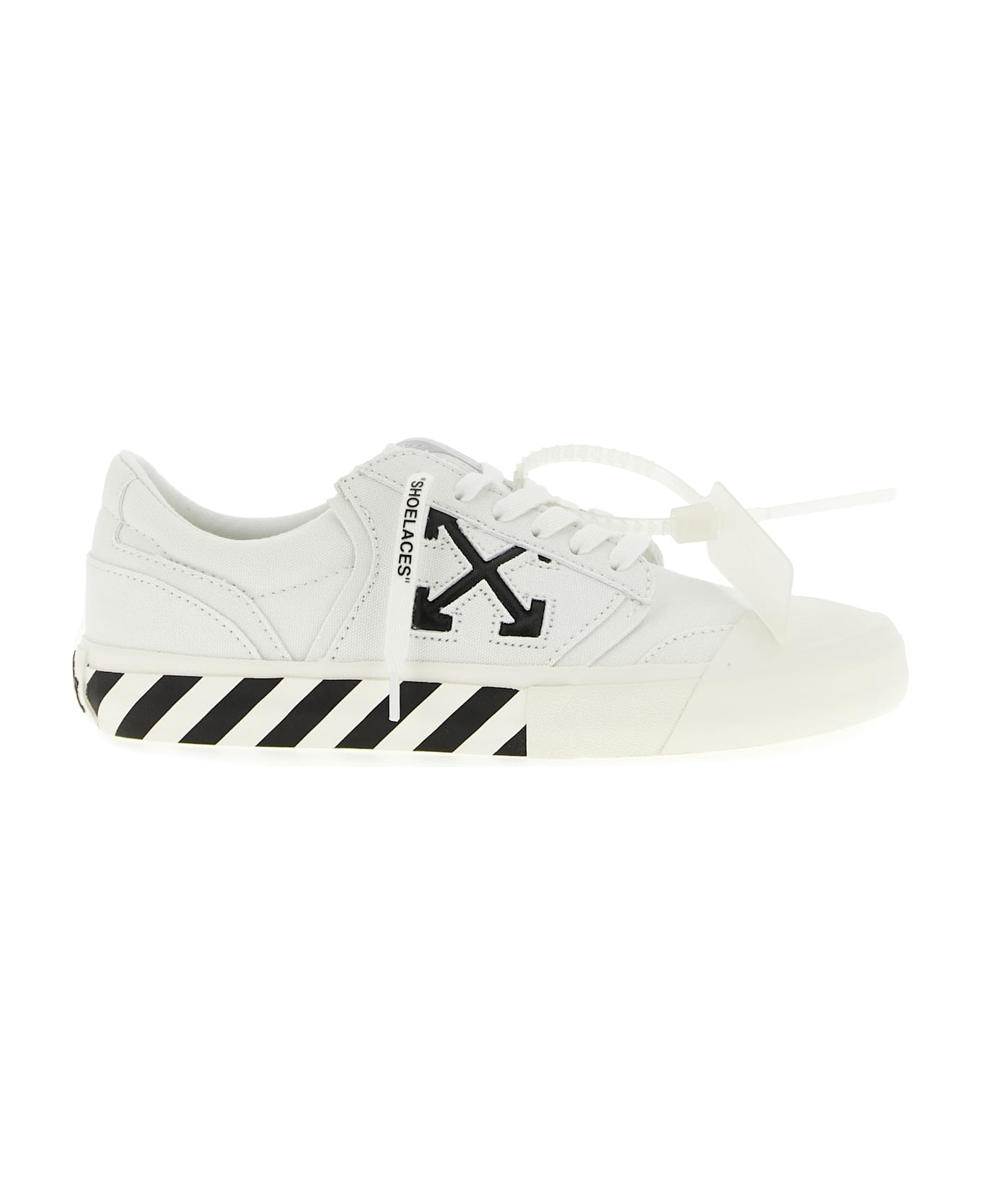 Off-White 'vulc Undercut' Sneakers - White/Black