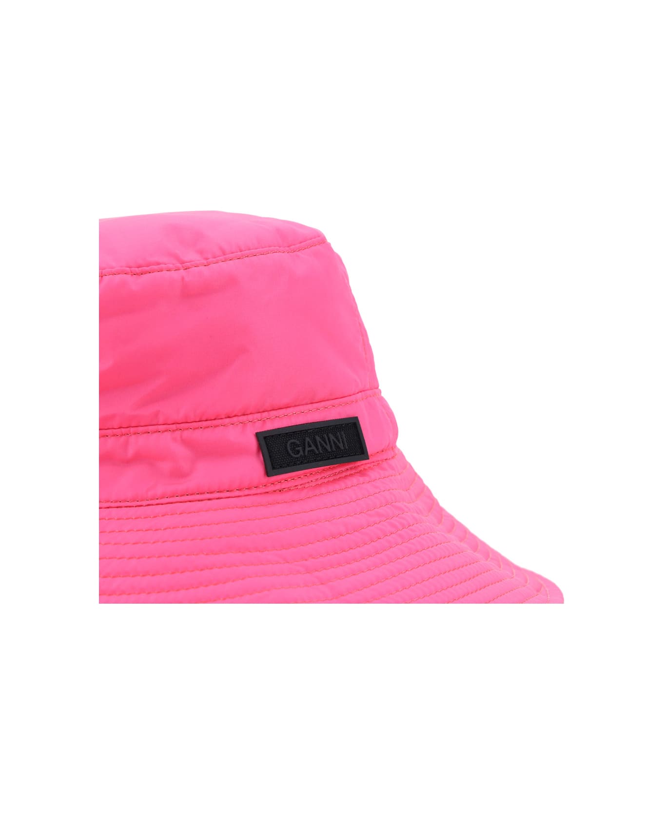 ハット GANNI Woman Hat Pink A4701 483 Ganni - Crochet Bucket Hat | HBX - Globally Curated Fashion