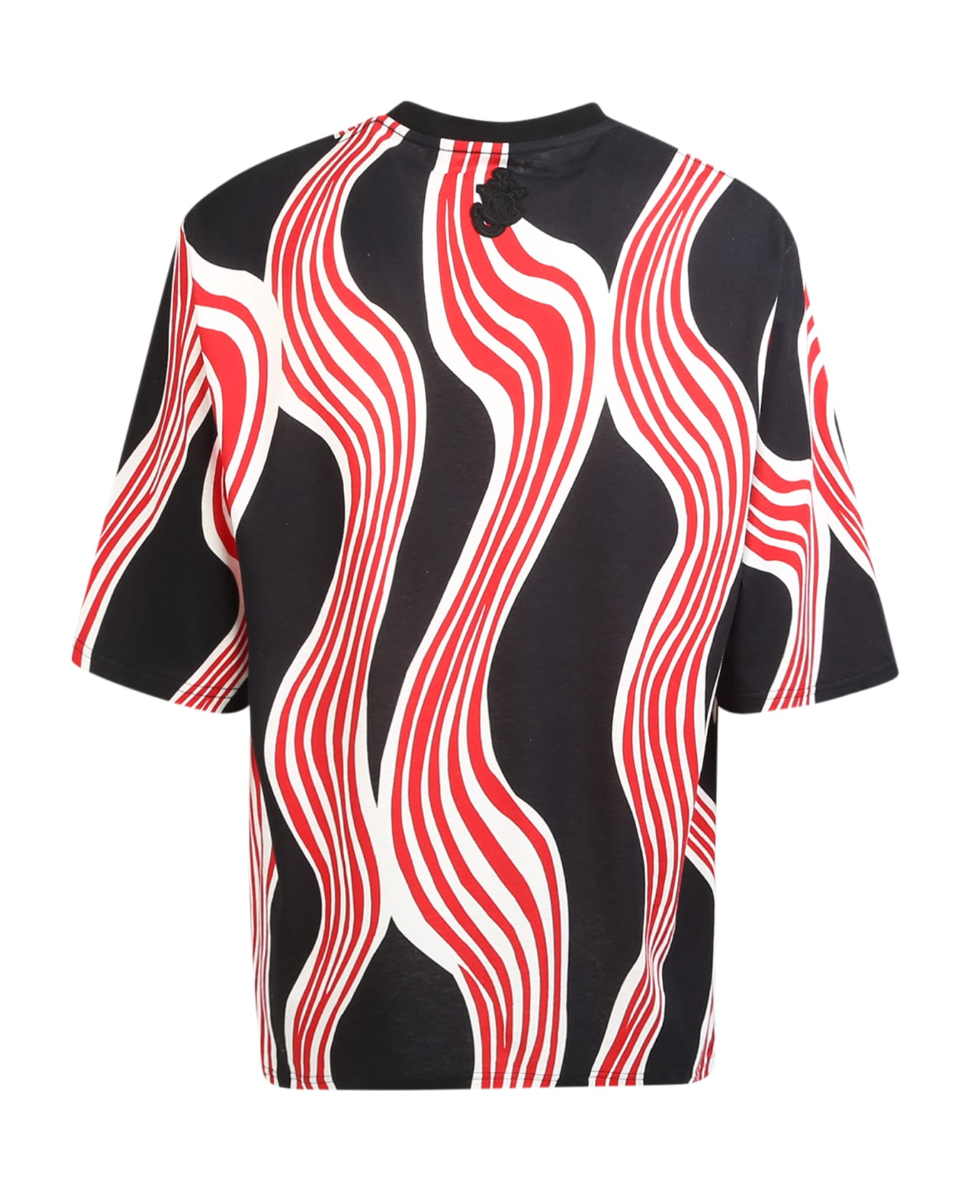 Moncler Genius Printed T-shirt - Moncler Jw Anderson - Red シャツ