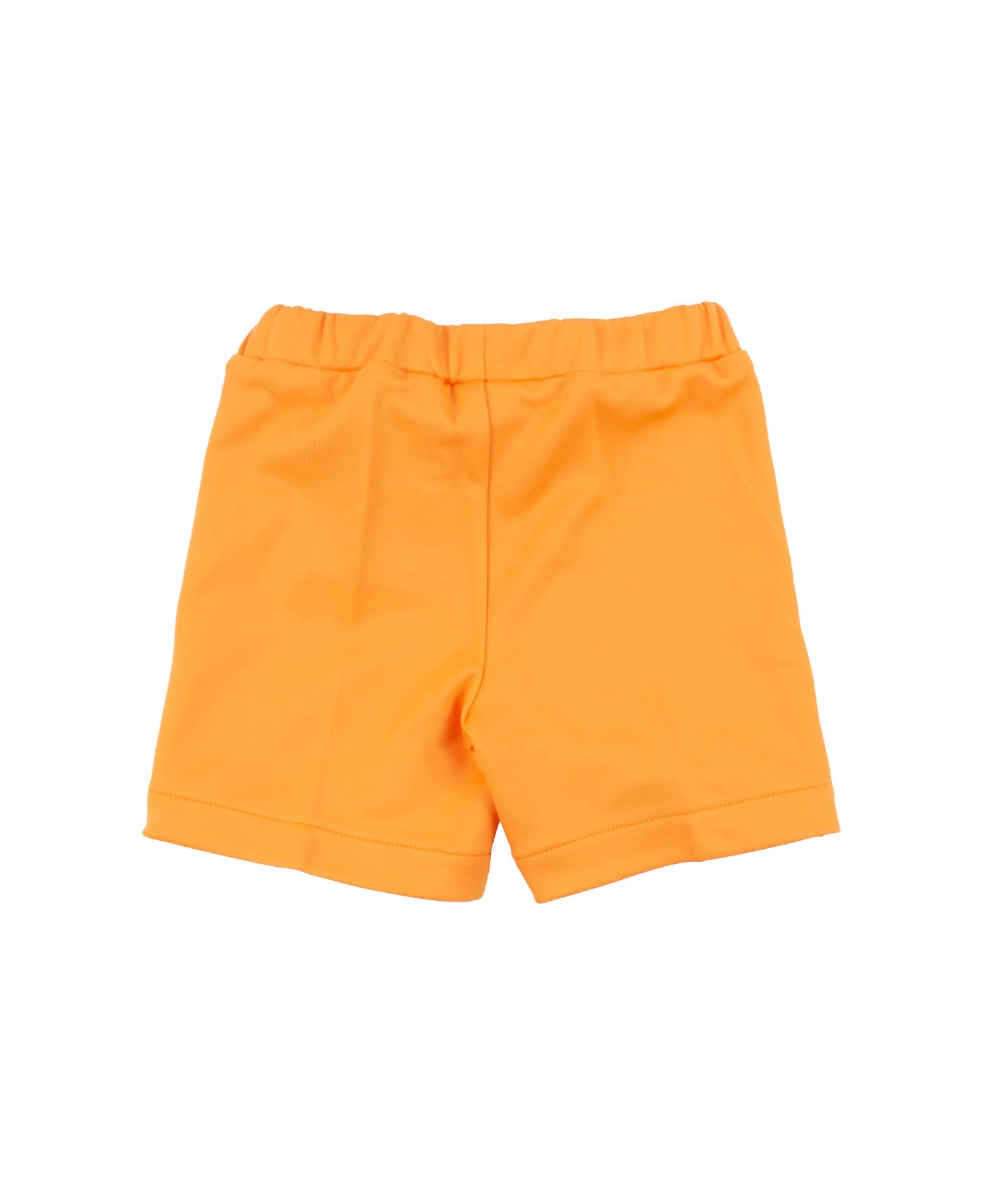 Fendi Technical Fleece Shorts - Orange