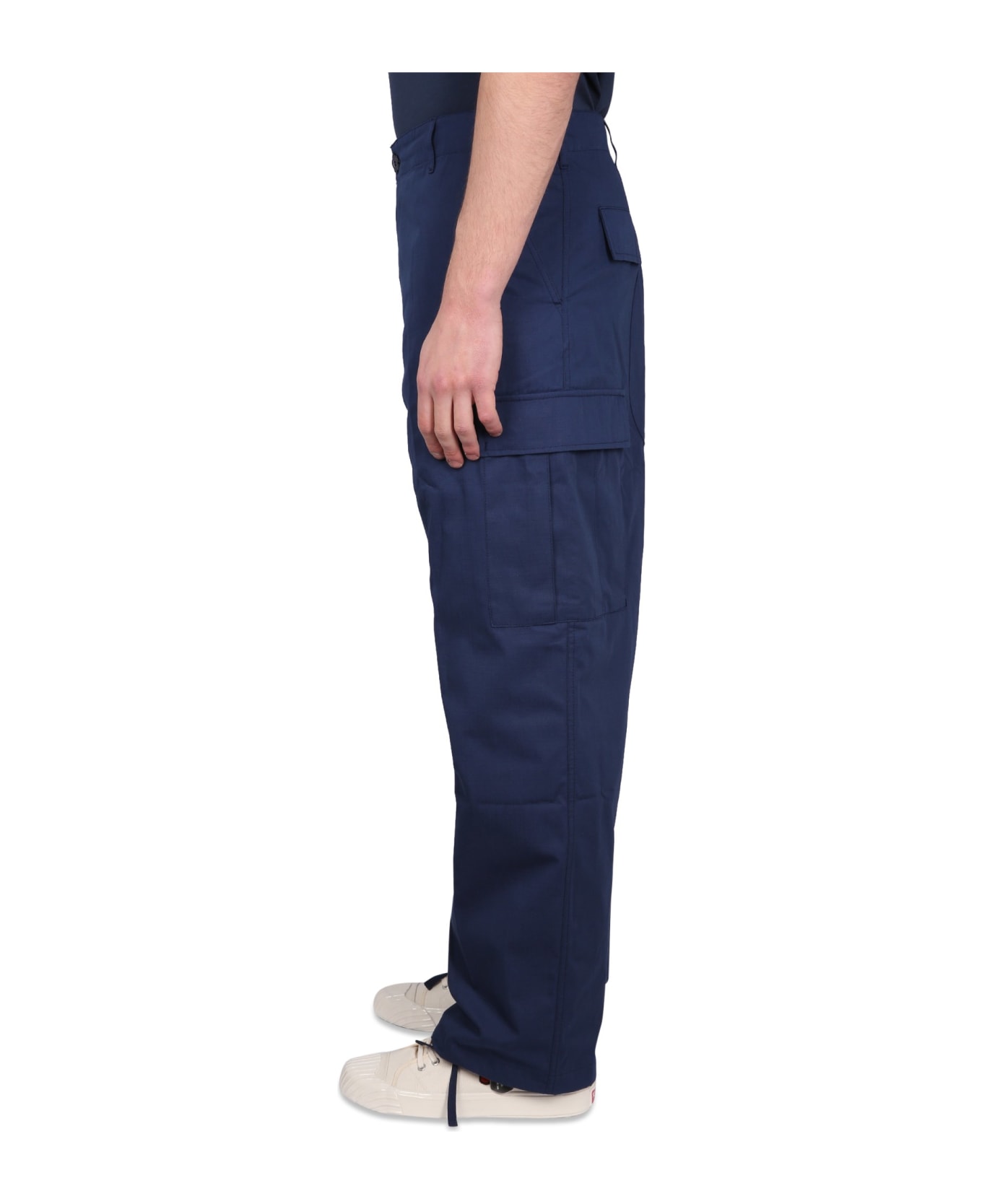 Kenzo Cargo Pants - blue