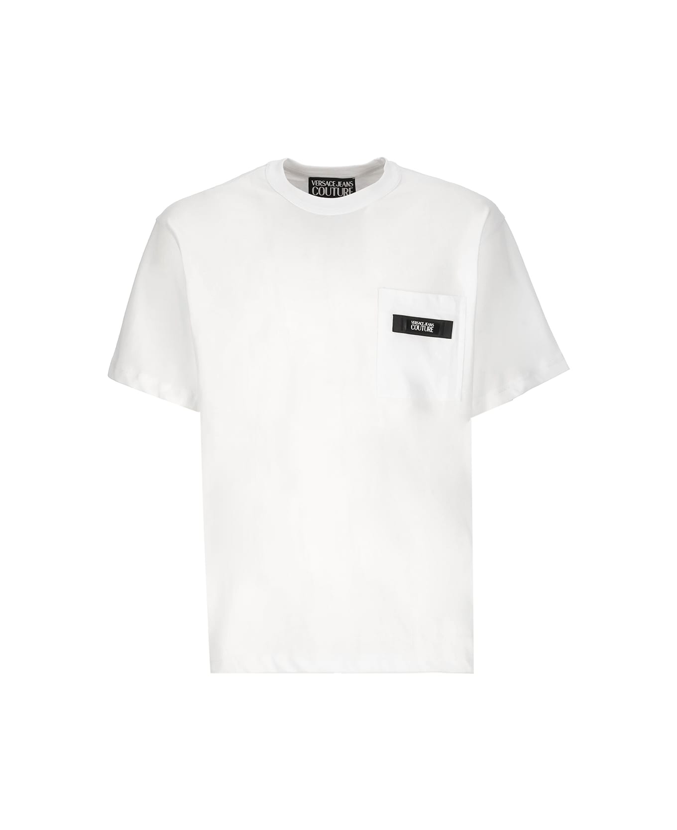 Versace Jeans Couture T-shirt With Pocket - White シャツ