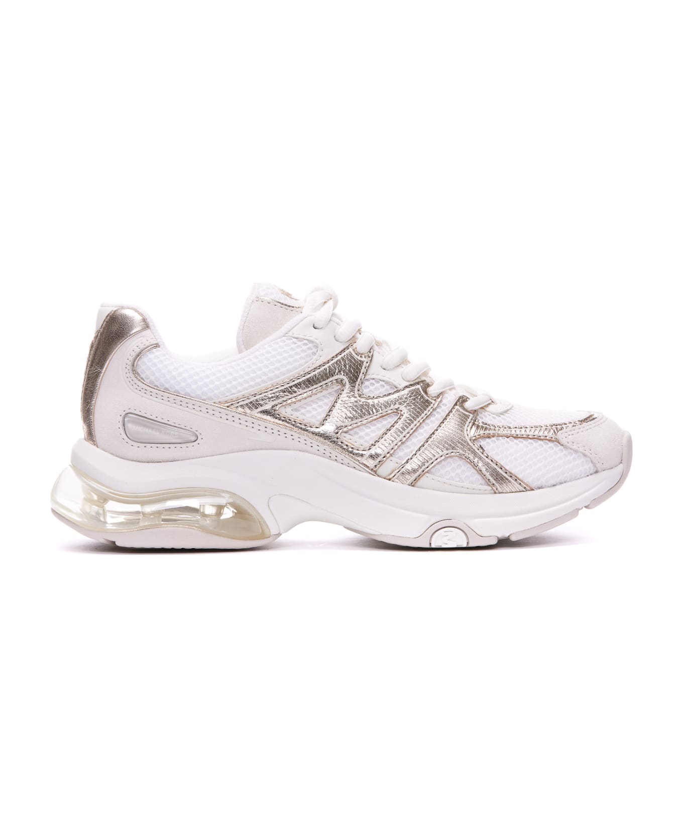 MICHAEL Michael Kors Active Sneakers In White Fabric - White
